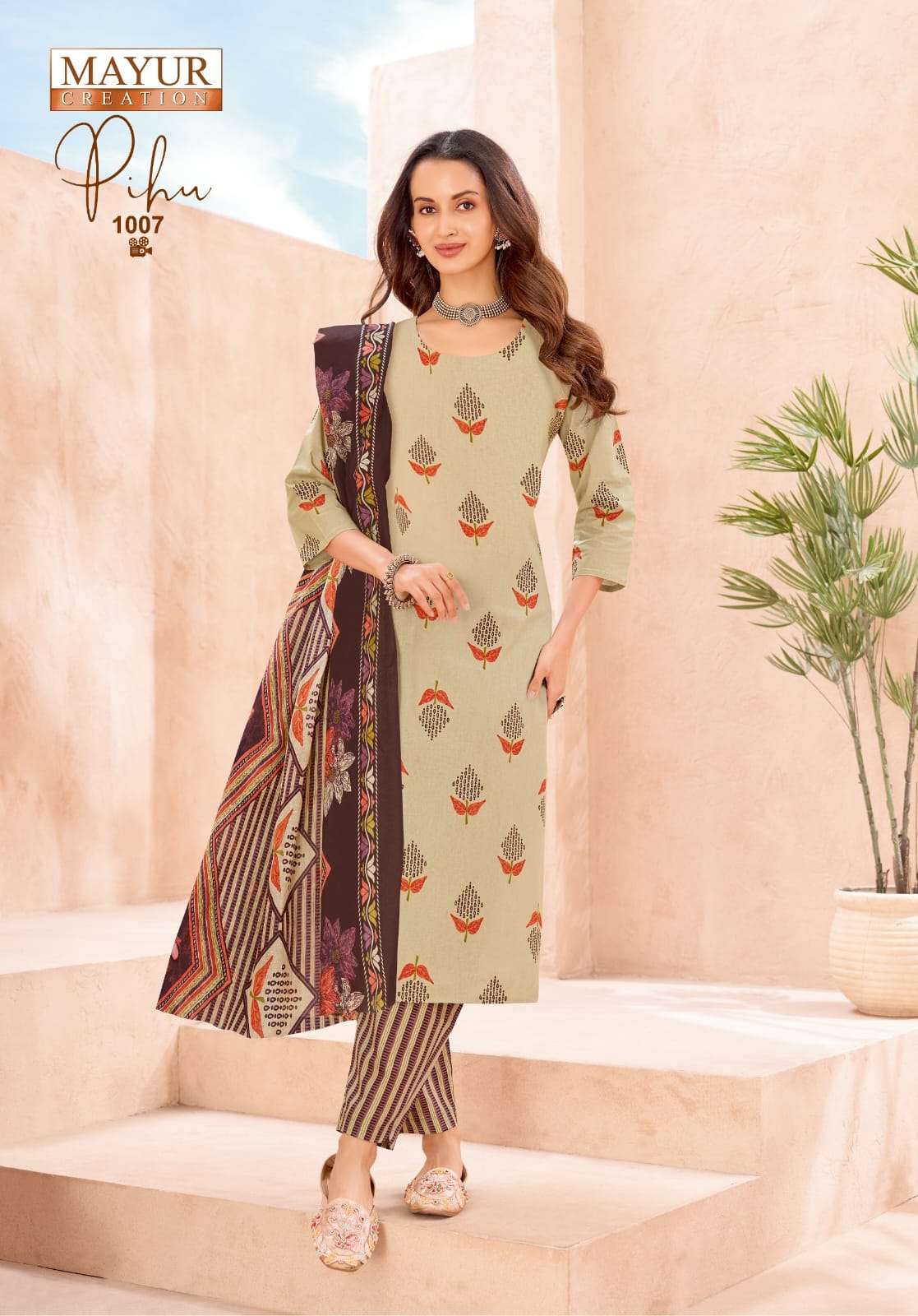 Mayur Pihu Vol 1 Printed Cotton Ladies Suit view 10