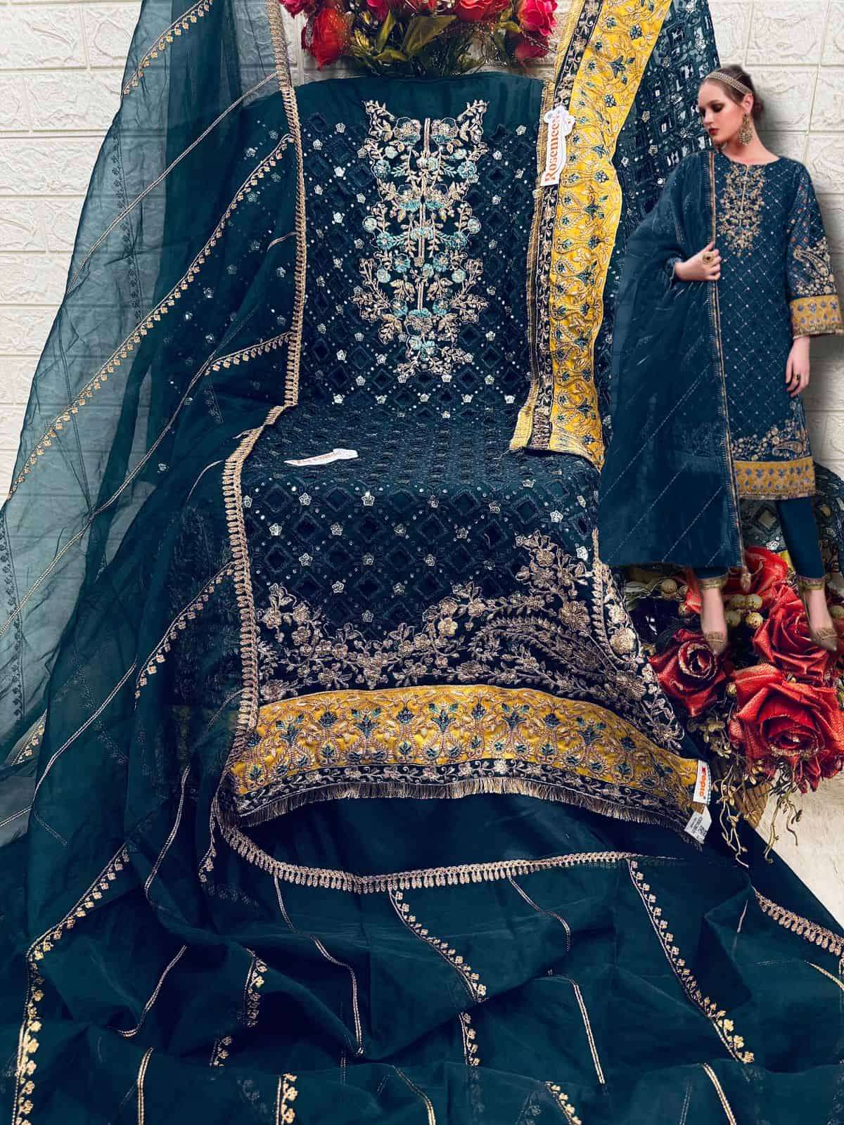 Fepic C 1342 B Pakistani Latest Embroidered Designer Suit Online view 2