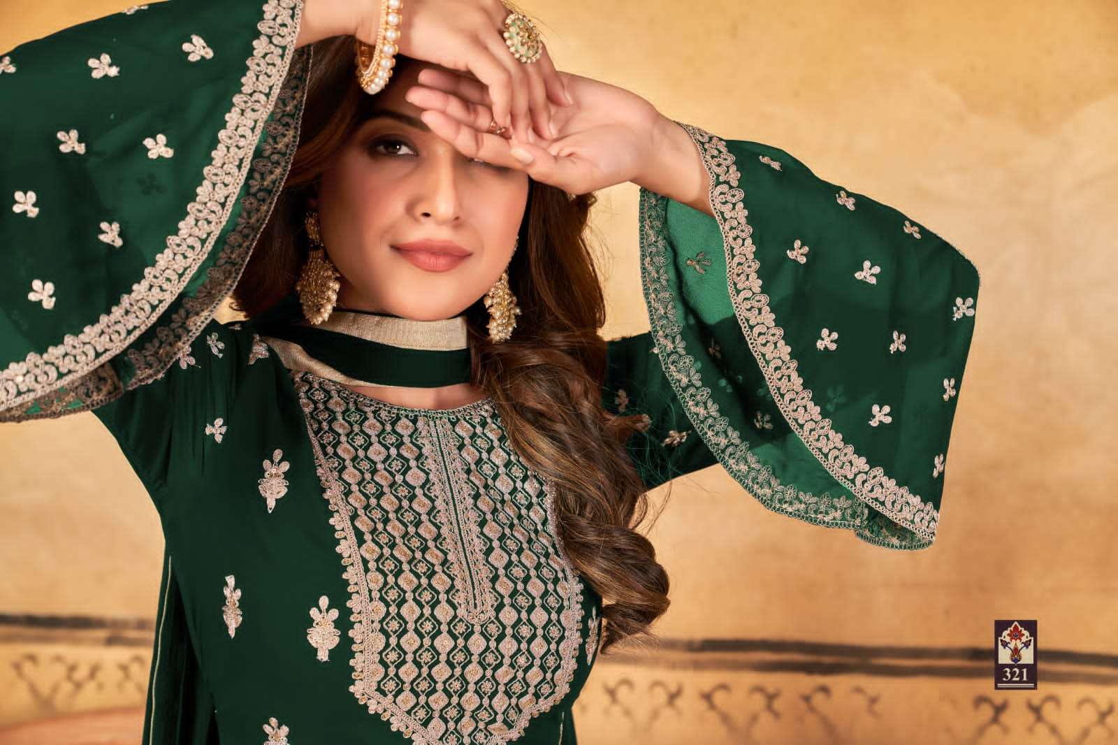 Aanaya Vaani Vol 32 Exclusive Party Wear Georgette Suit Designs view 13