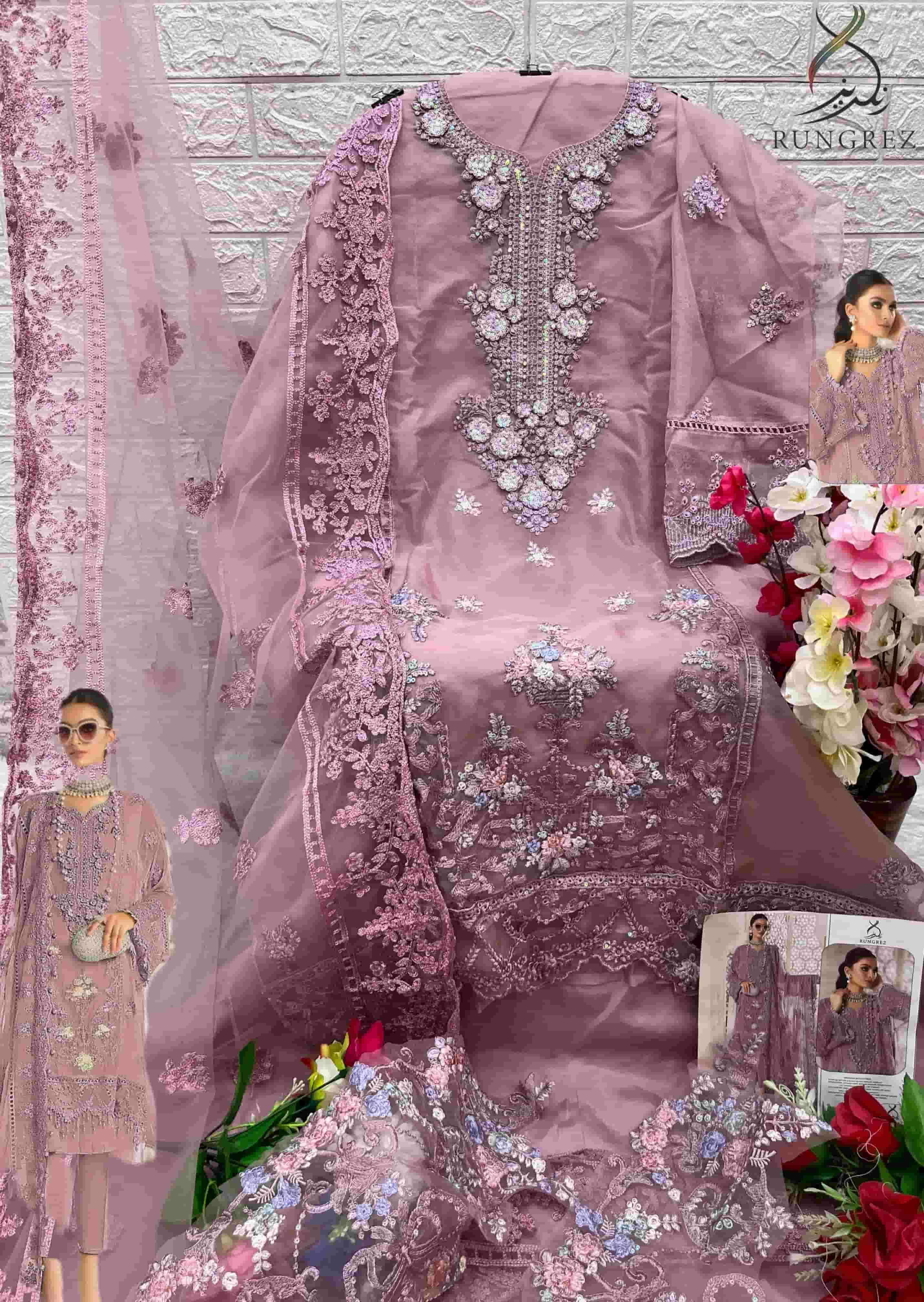 Rungrez 5018 B Pakistani Latest Designer Festive Wear Collection view 2