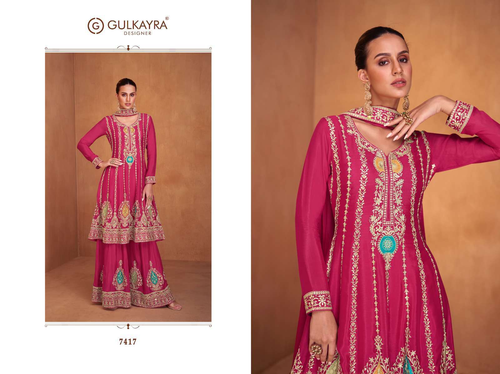 Gulkayra Shysha Festive Wear Fancy Designer Dress Readymade Collection view 3