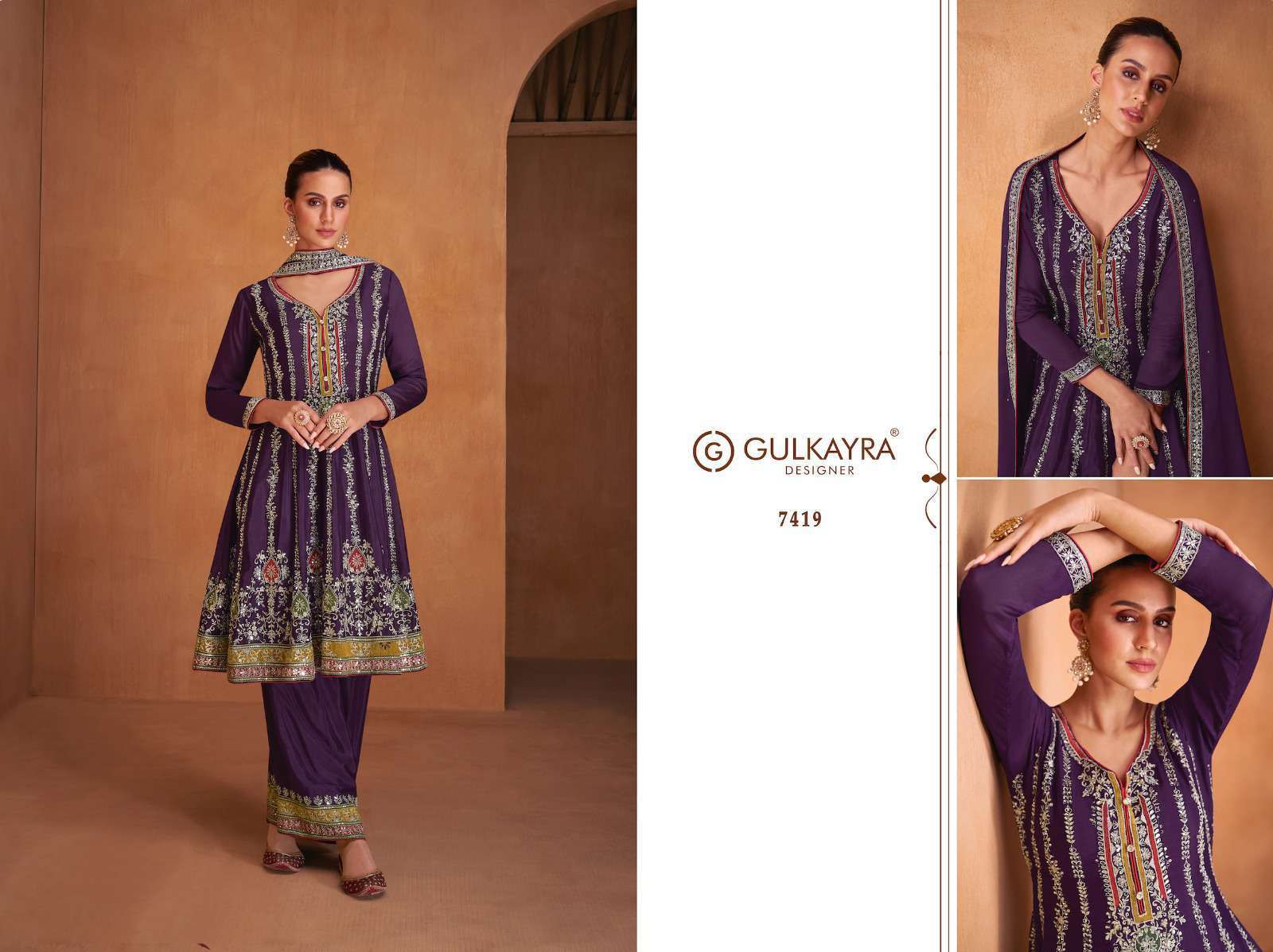 Gulkayra Shysha Festive Wear Fancy Designer Dress Readymade Collection view 7