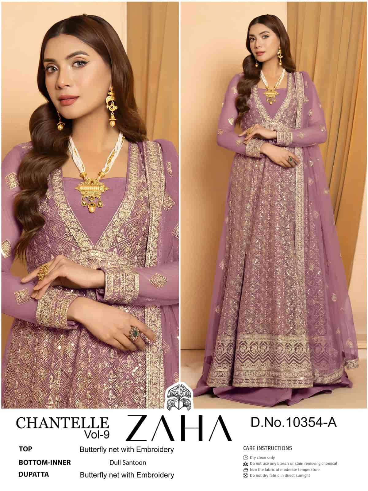 Zaha Chantelle Vol 8 Embroidered Pakistani Suit view 5