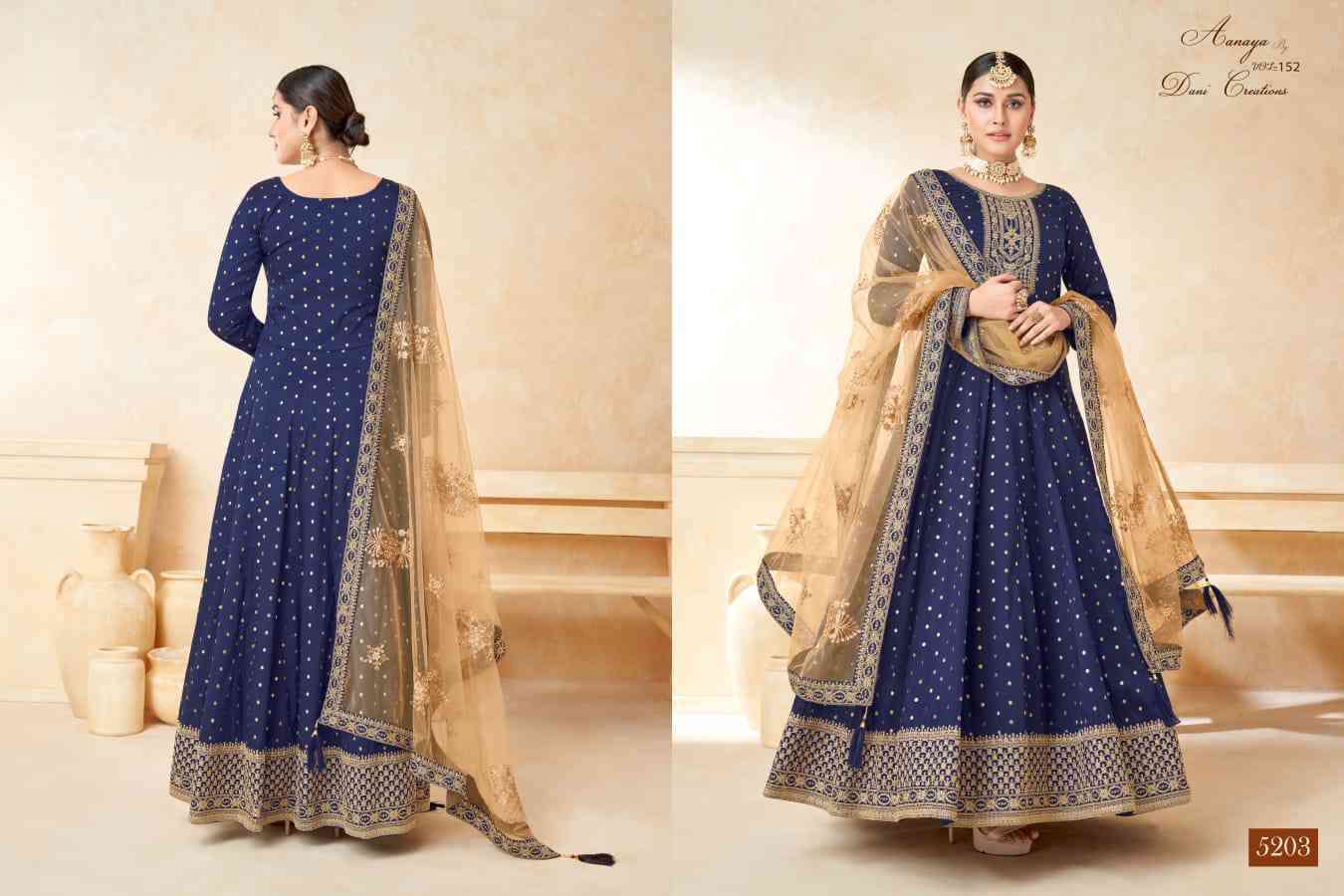 Aanaya Vol 152 Wedding Wear Anarkali view 2