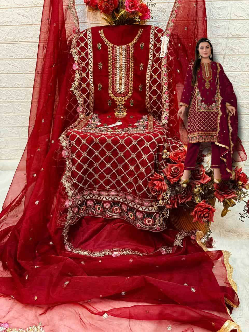Fepic D 5431 Colors Festive Wear Style Designer Embroidered Salwar Kameez Exporter view 6