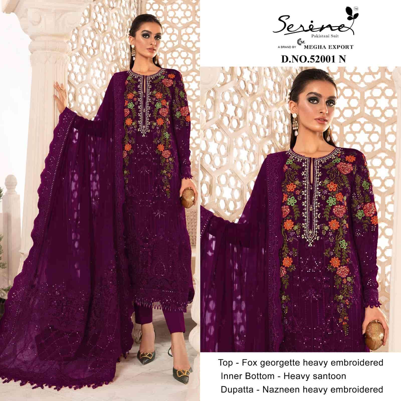 Megha Export 52001 Colors Pakistani Style Fancy Designer Salwar Suit Wholesalers view 4