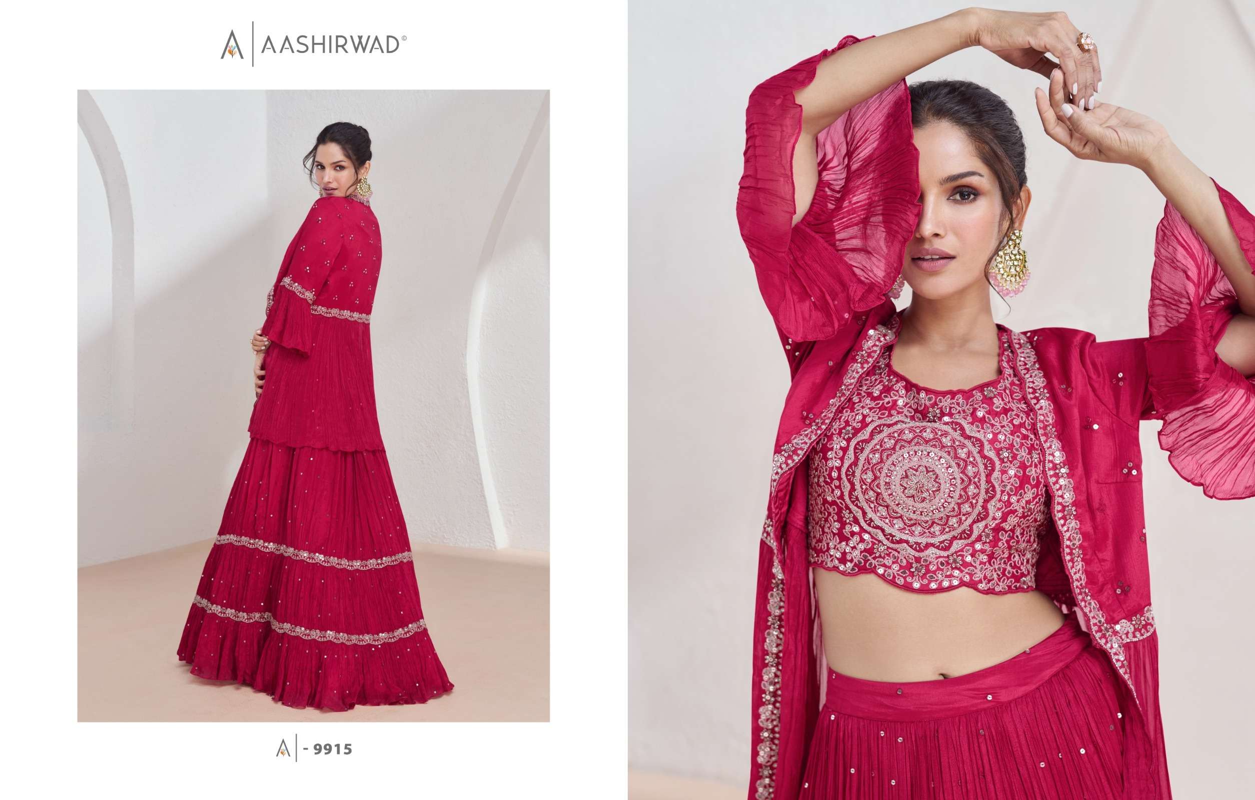 Aashirwad Aarzoo Indo-Western Readymade Dress view 6