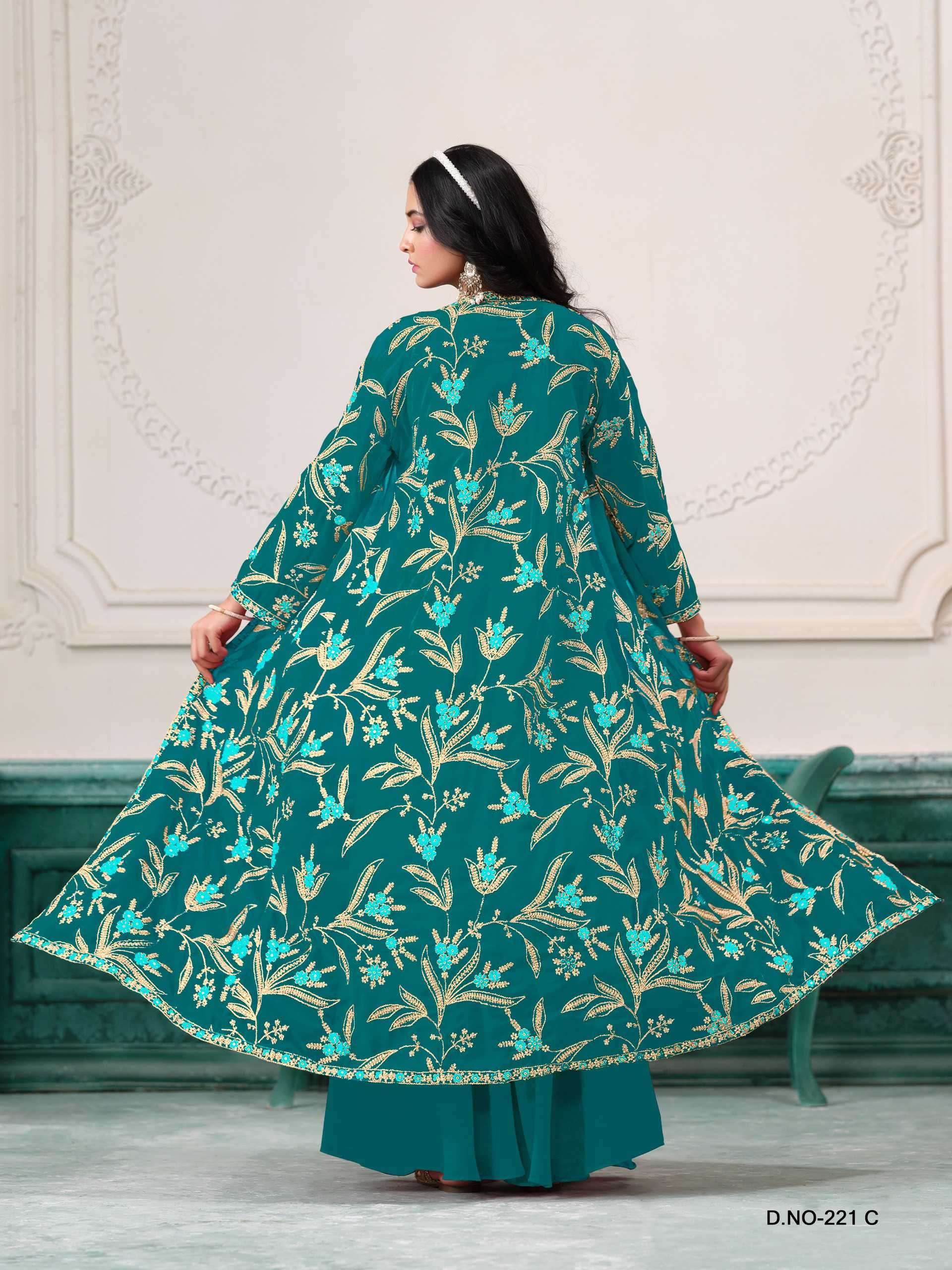 Aanaya Vol 221 Colors Salwar Kameez Collection Price view 6
