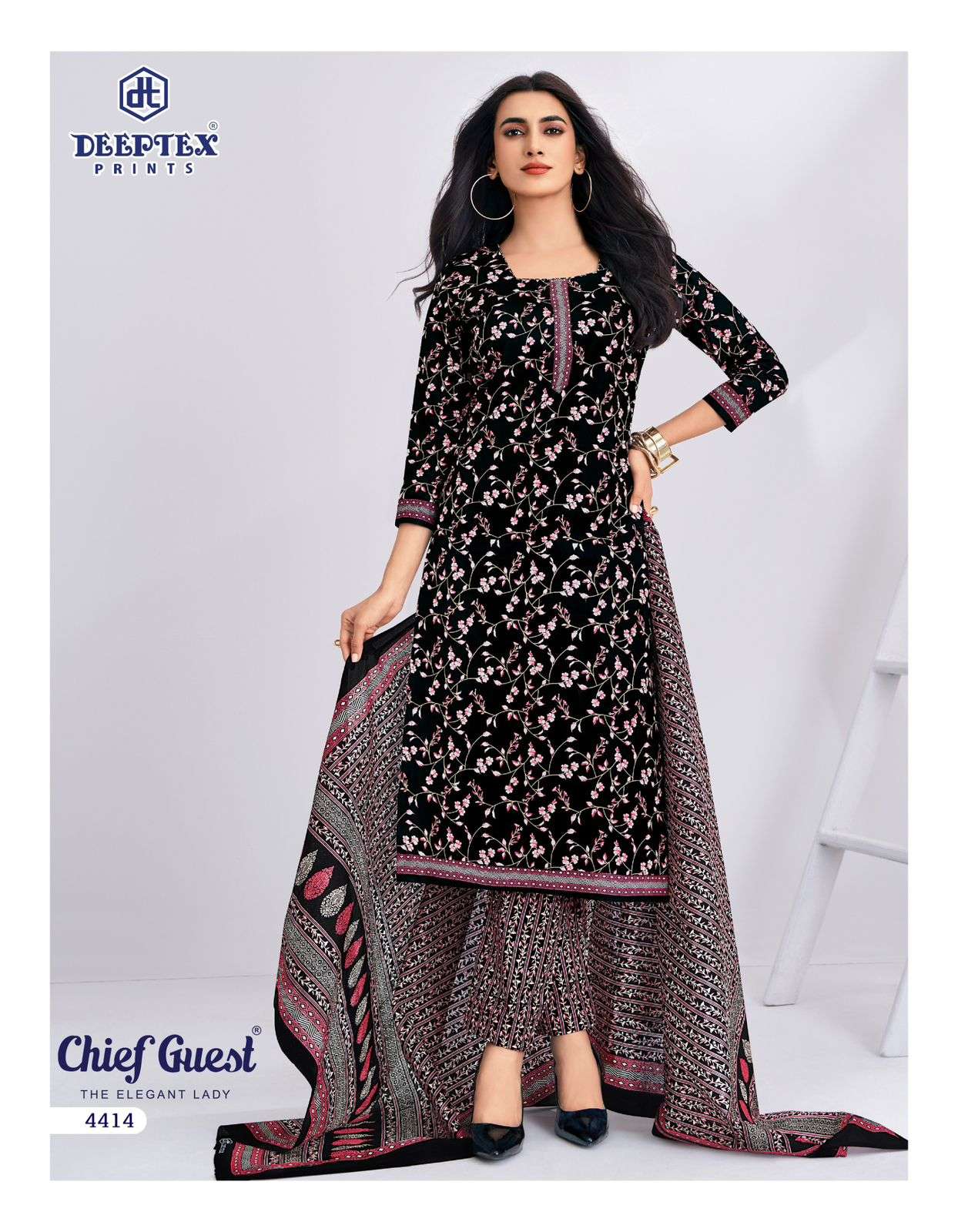 Deeptex Chief Guest Vol 44 Heavy Cotton Dress Material view 16