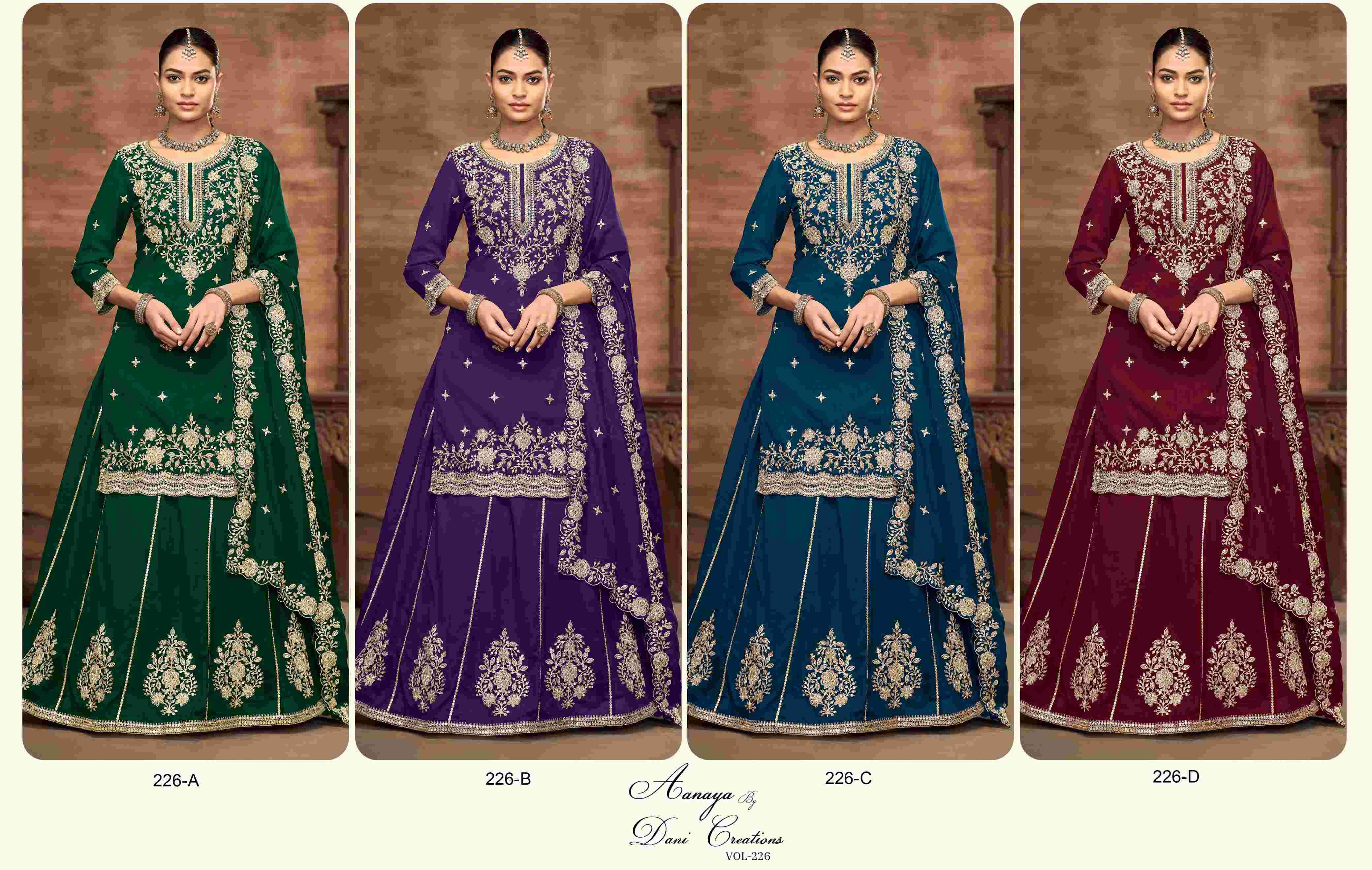 Aanaya Vol 226 Colors Lehenga Style Heavy Salwar Kameez view 14