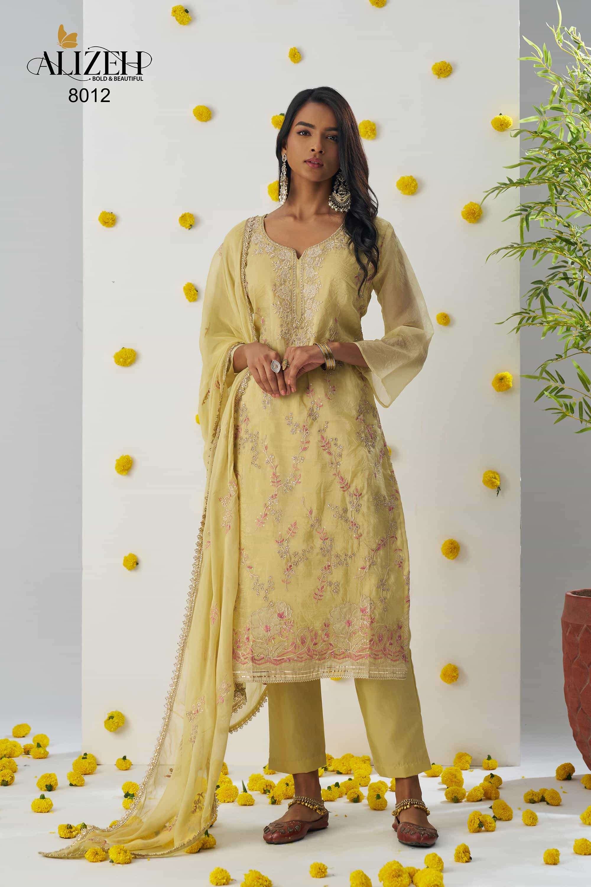 Alizeh Raag 4 Colors Pakistani Salwar Suit Collection At Price view 4