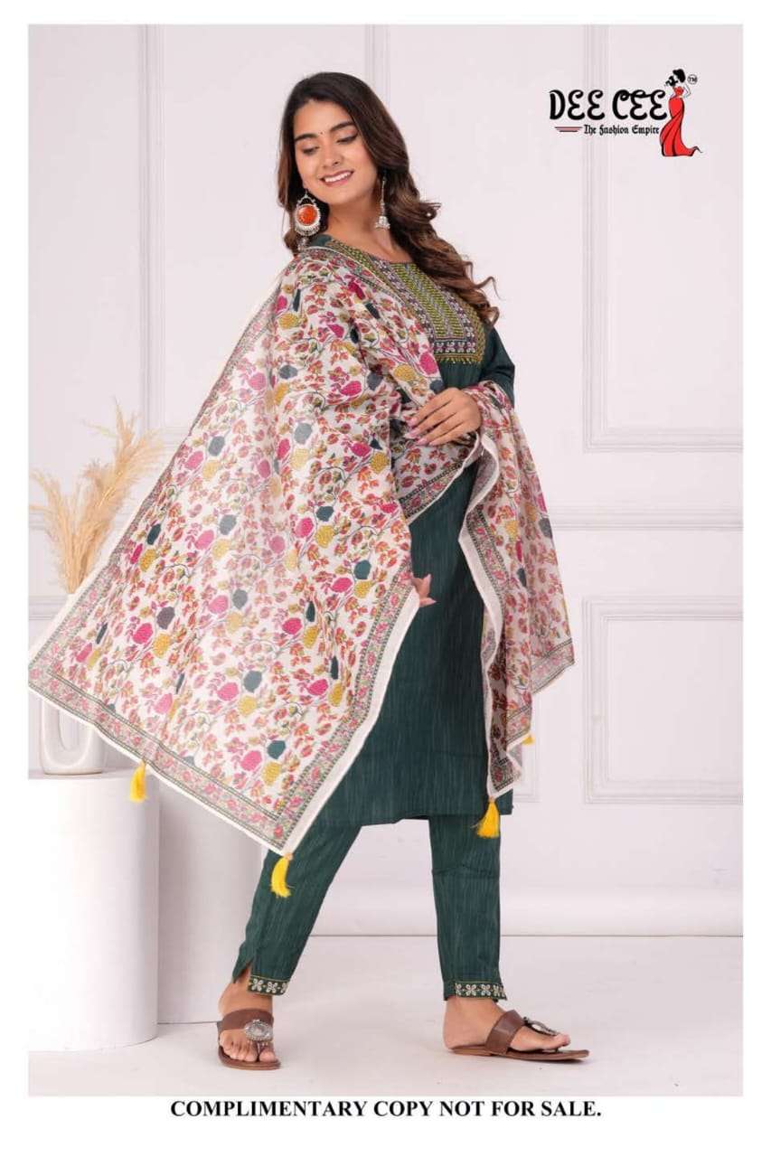 Dee Cee Noor Jahan Straight Style 3 Piece Pair Ladies Collection view 4