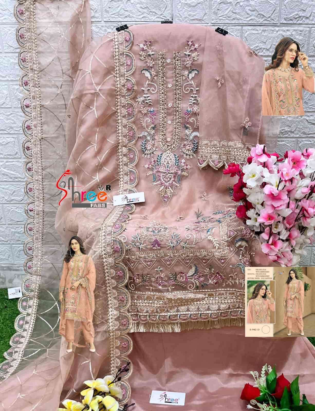 Shree Fabs S 942 Colors Pakistani Heavy Designer Style Festive Wear Collection view 2