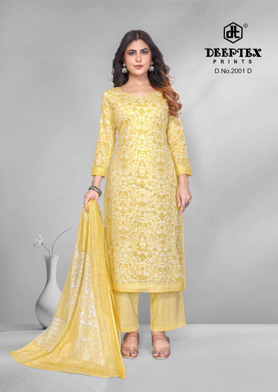 Deeptex 4 Colour Vol 2 Premium Wear Cotton Dress view 21