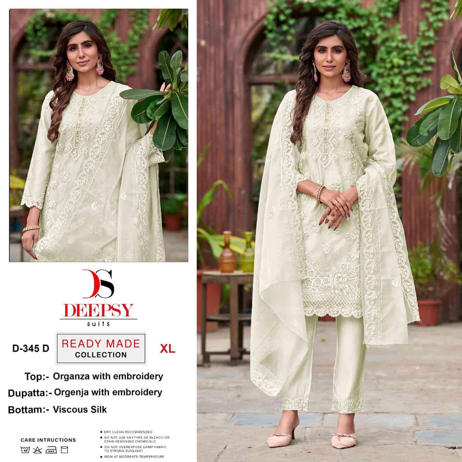 Deepsy D 345 Colors Exclusive Heavy Designer Style Pakistani Readymade Collection view 5
