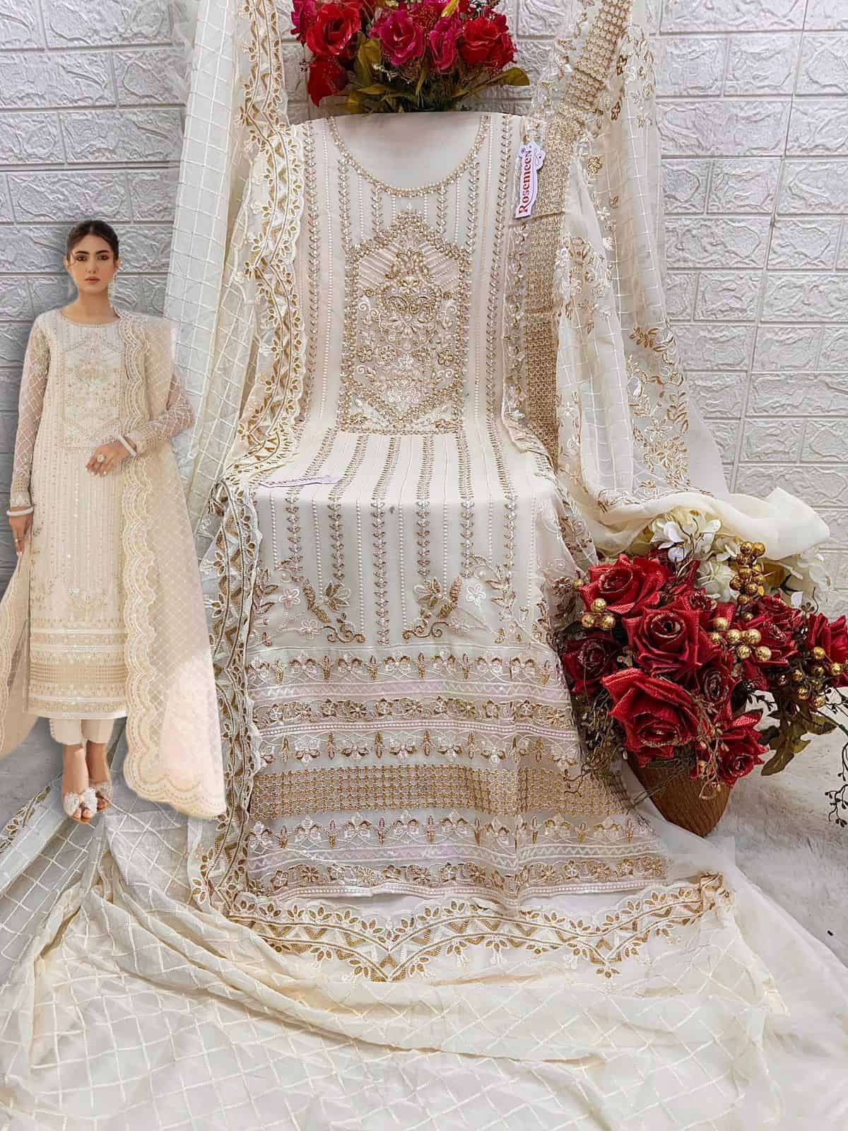 Fepic Rosemeen C-1691 Georgette Pakistani Suit view 2
