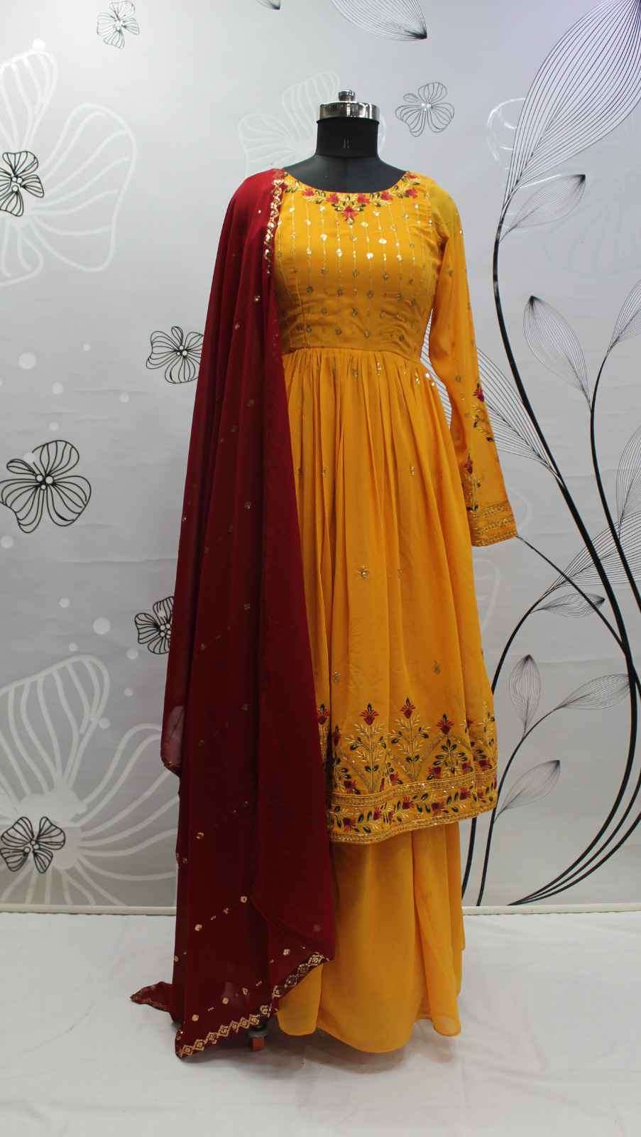 Shubhkala Flory Vol 37 Festive Collection Fancy Gharara Dress view 17