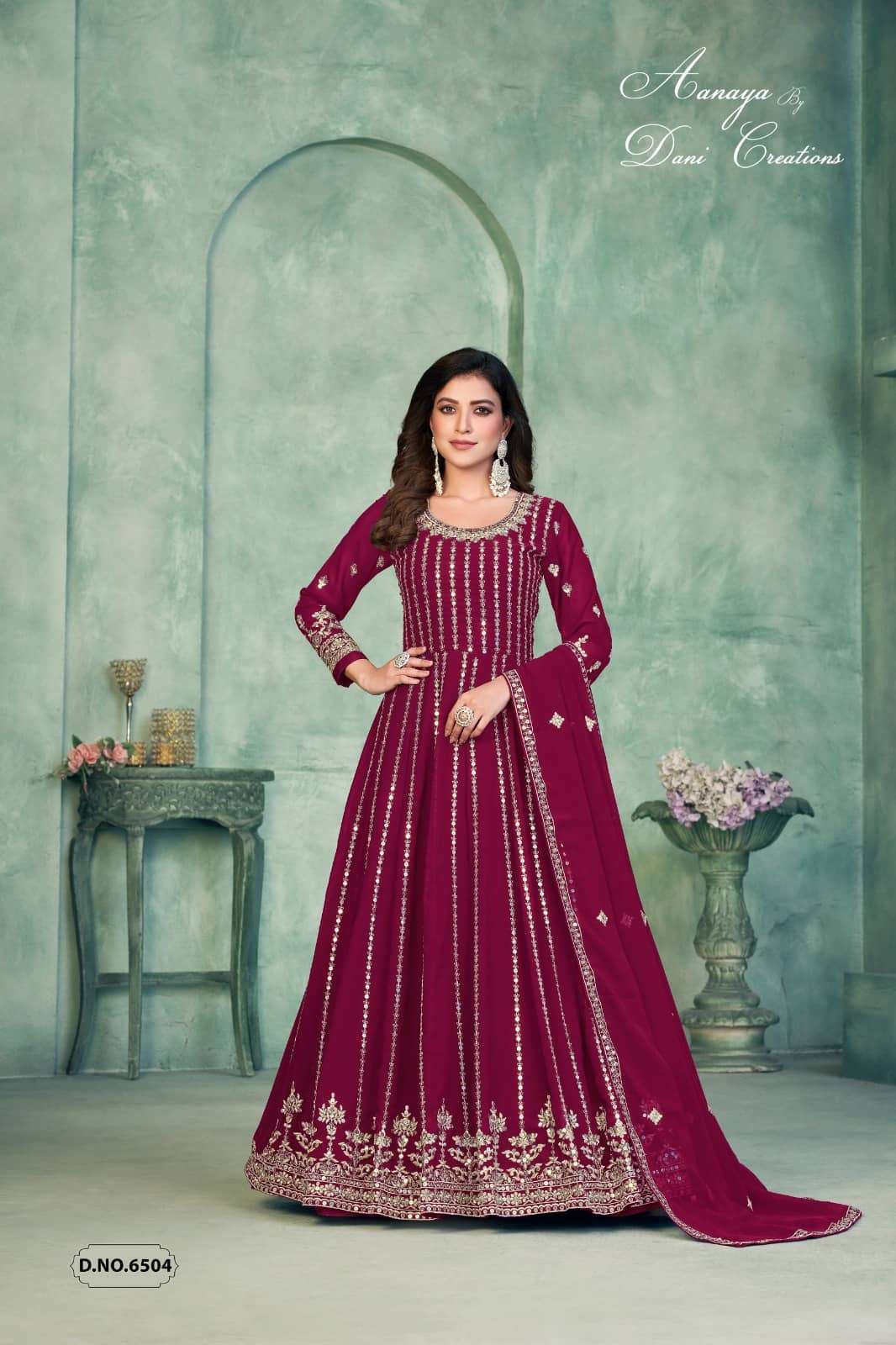 Aanaya Vol 165 Party Wear Anarkali Dress price view 8