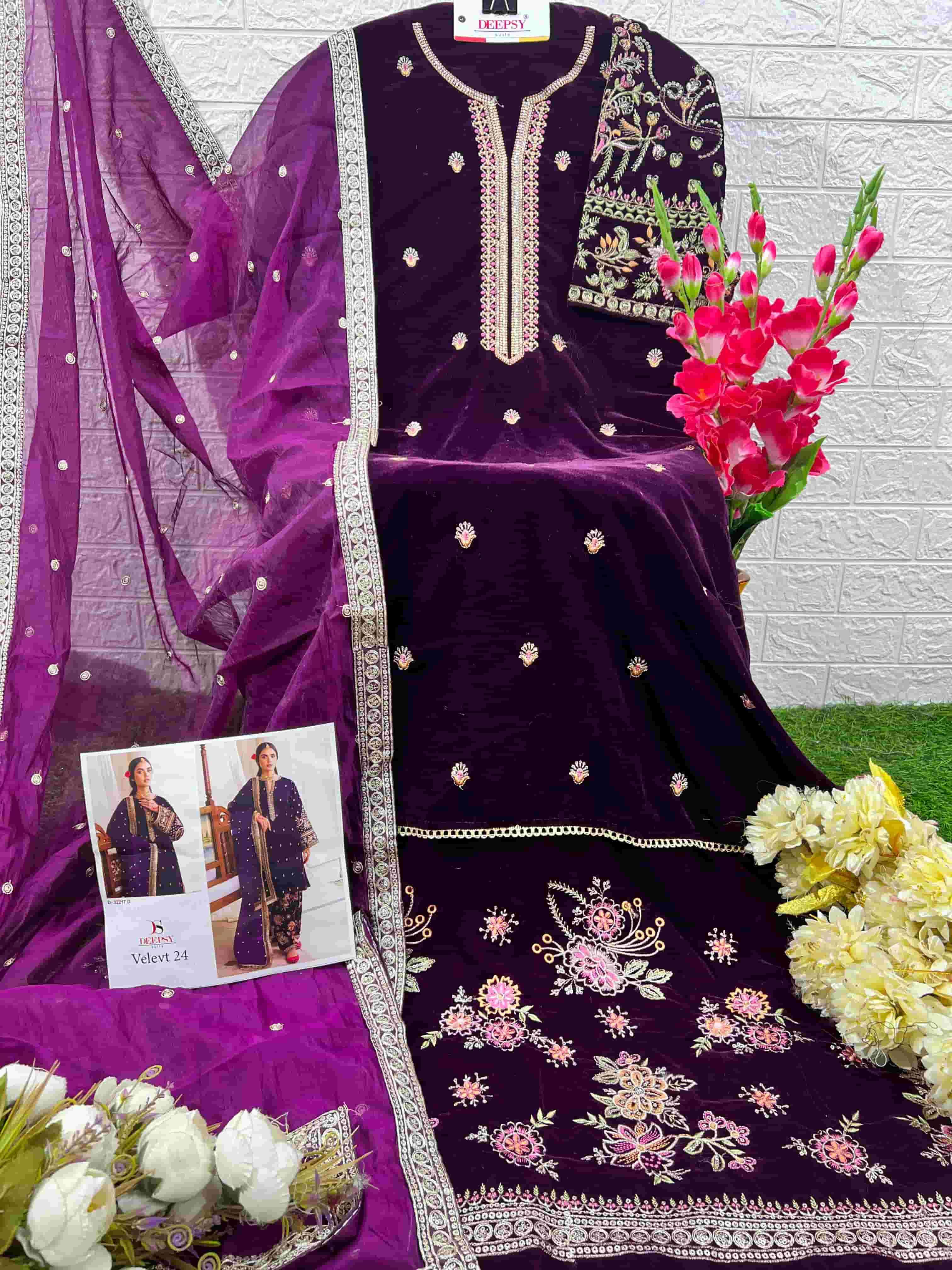 Deepsy D 32217 D Winter Wear Style Designer Pakistani Suit Exporter view 2