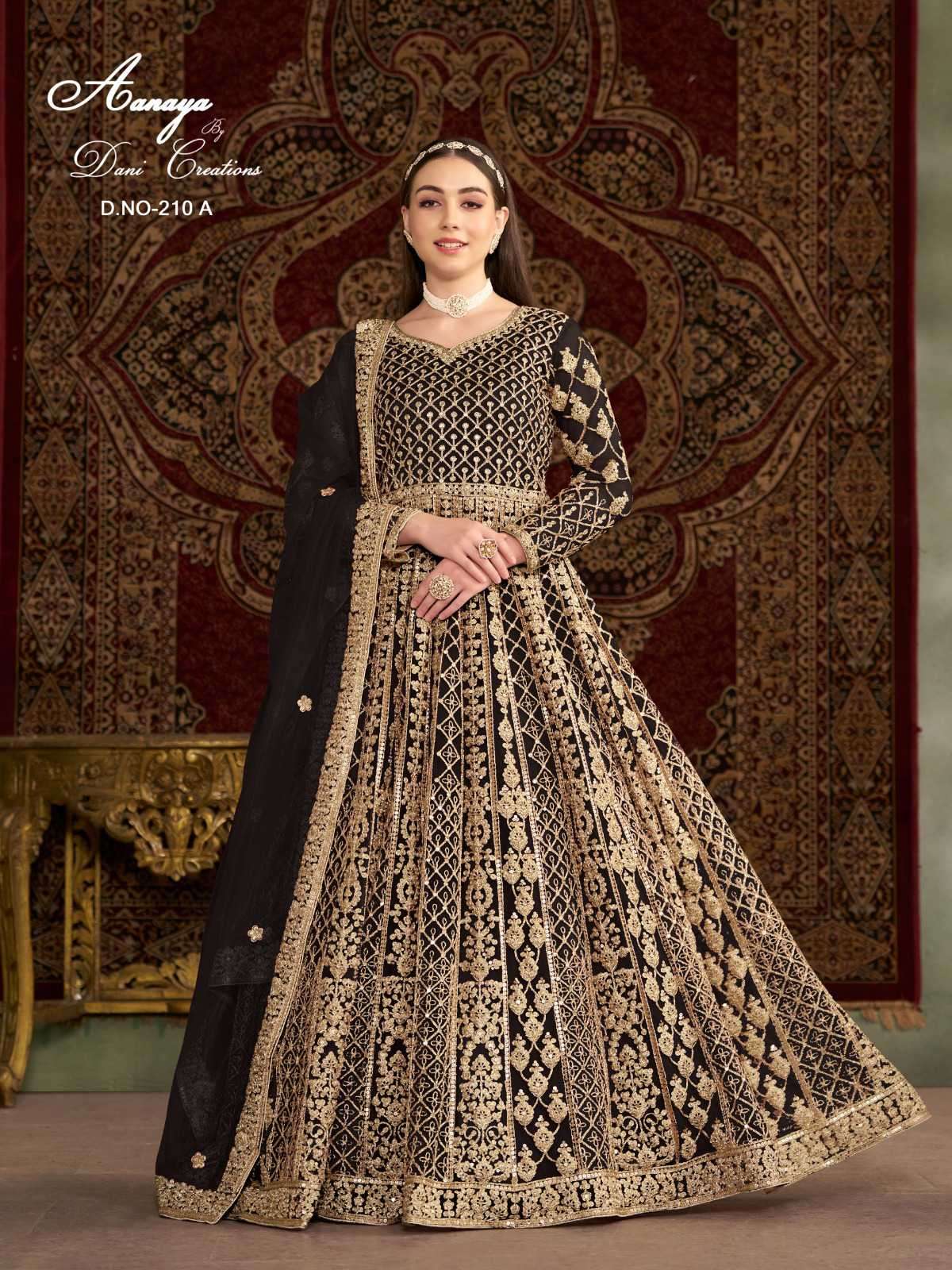 Aanaya Vol 210 Heavy Designer Bridal Wear Dress view 11