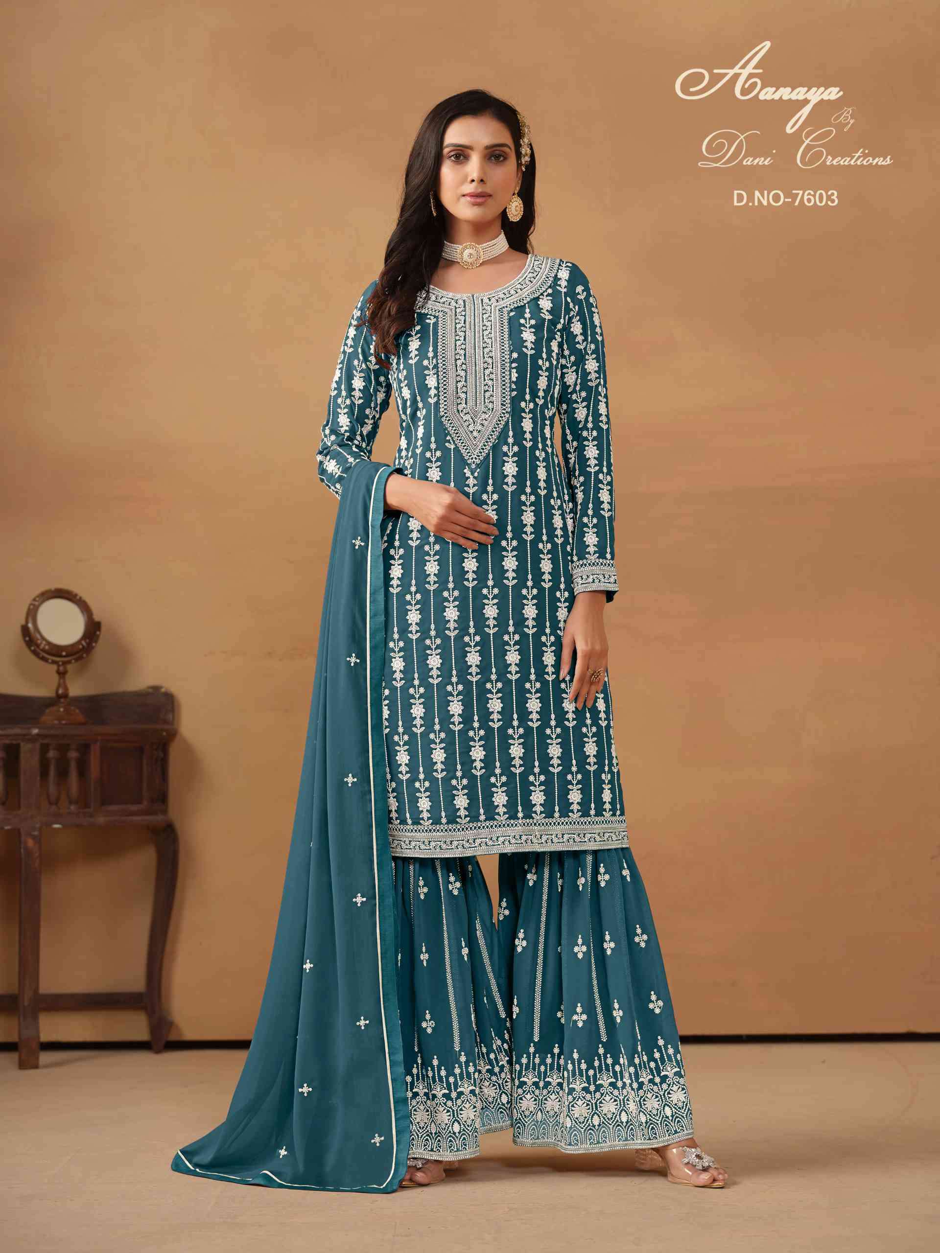 Aanaya Vol 176 Heavy Palazzo Salwar Suit view 7