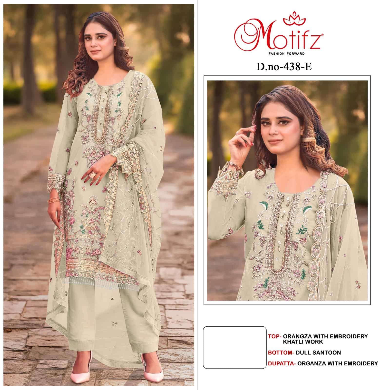 Motifz 438 D Festive Pakistani Salwar Suit