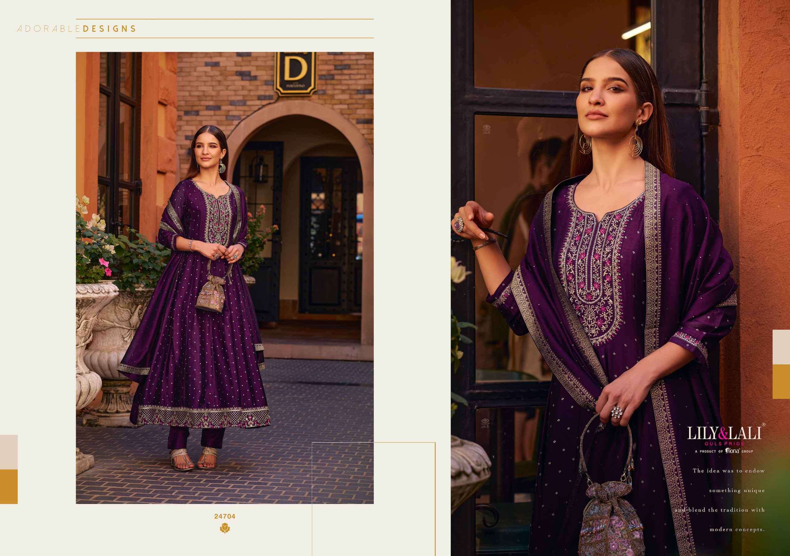 Lily And Lali Anarkali Premium Designs Anarkali Dress view 4