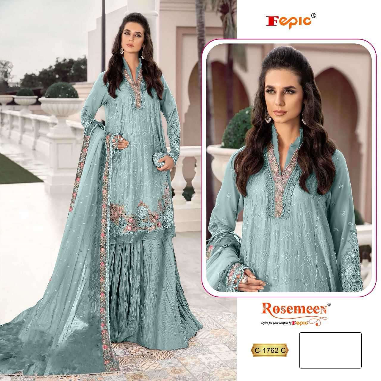 Fepic C 1762 Colors Partywear Pakistani Salwar Suit view 6