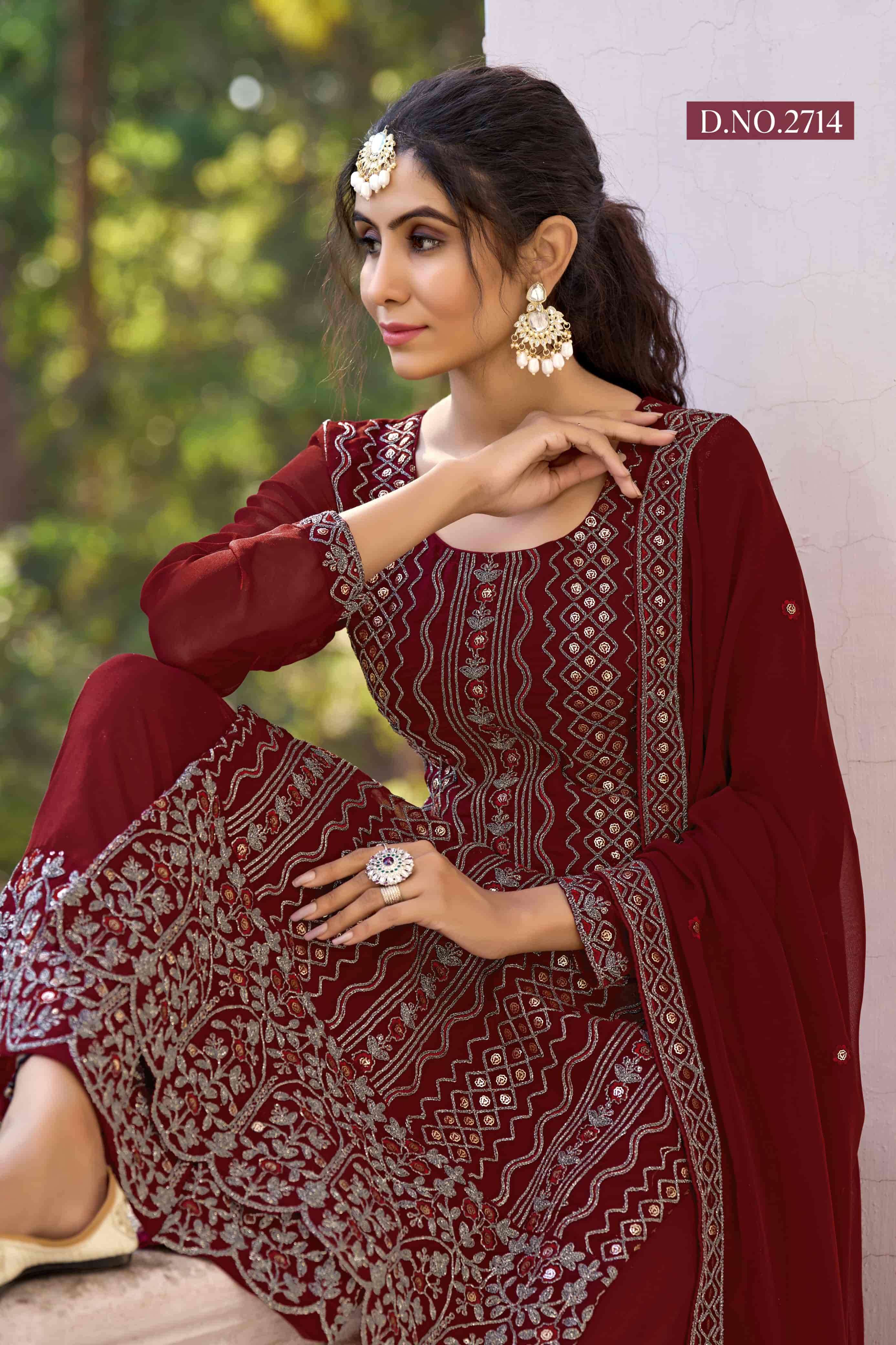 Aanaya Twisha Vol 27 Party Wear Silk Suit