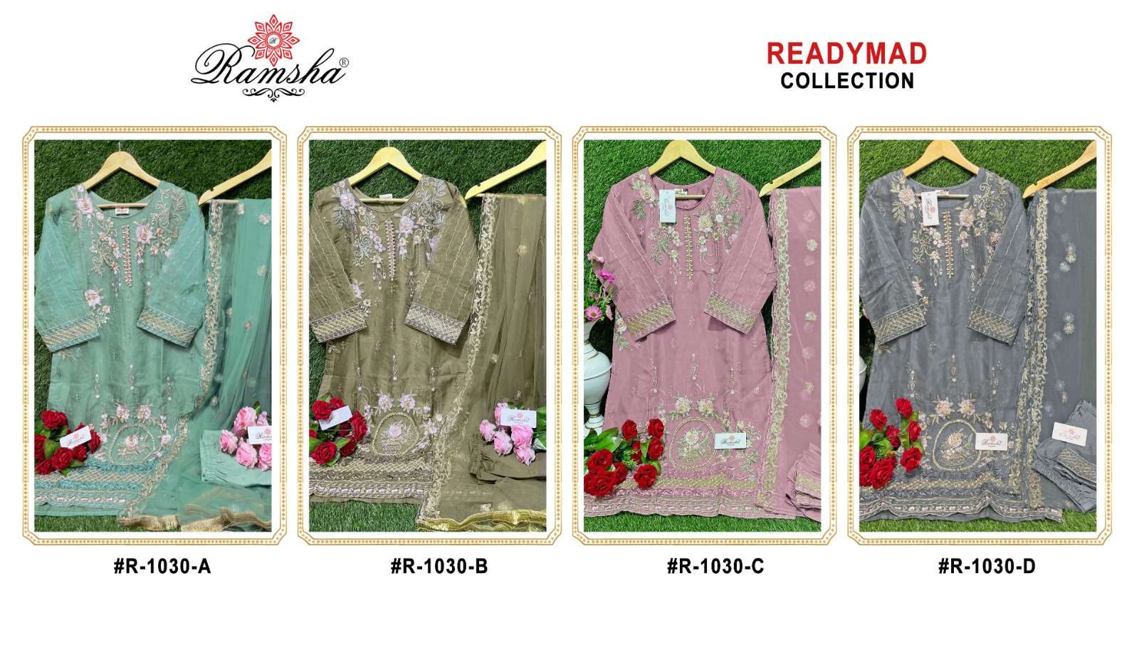 Ramsha R-1030 NX Readymade Pakistani Suit view 5
