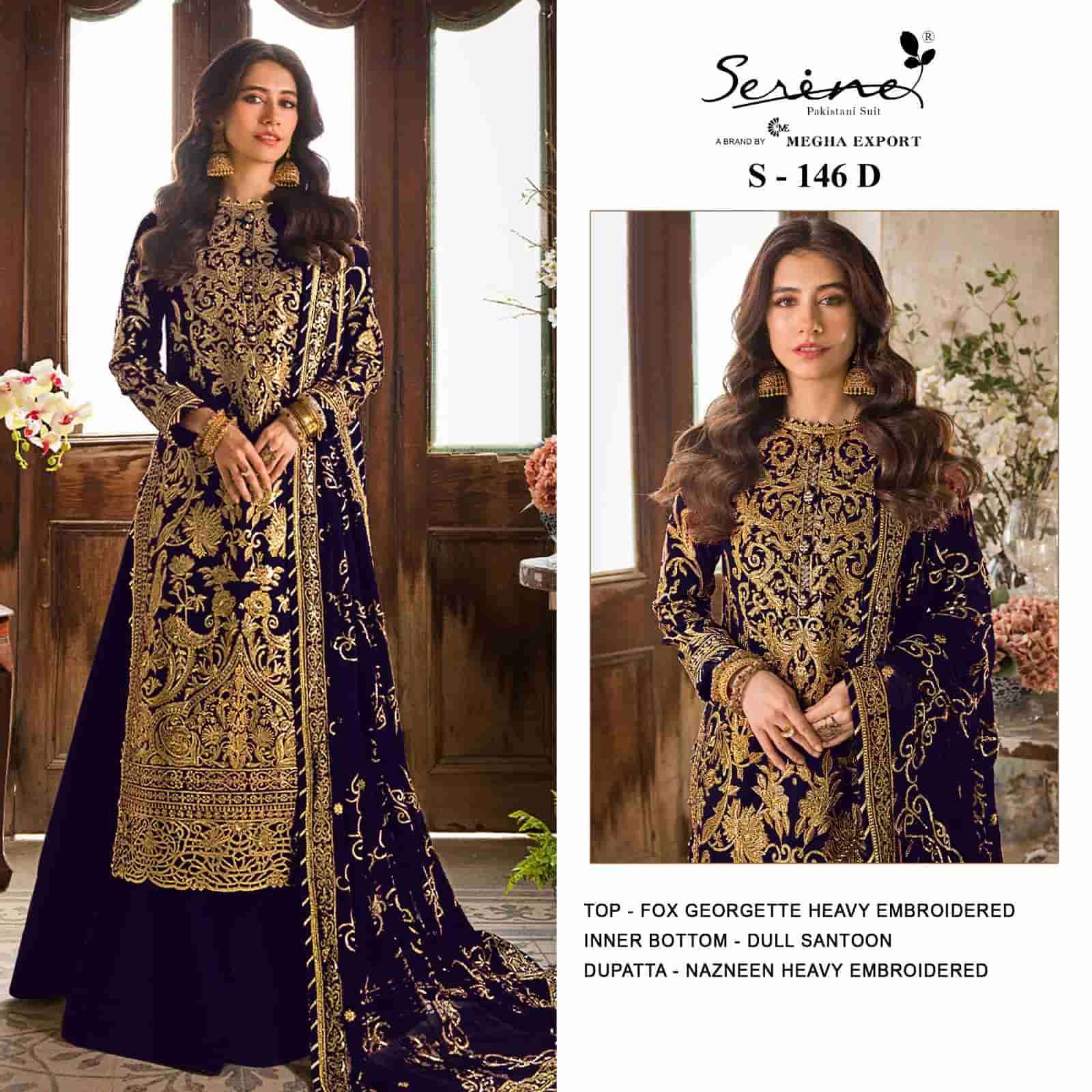 Serine S 146 Colors Pakistani Heavy Designer Wedding Wear Suit view 3