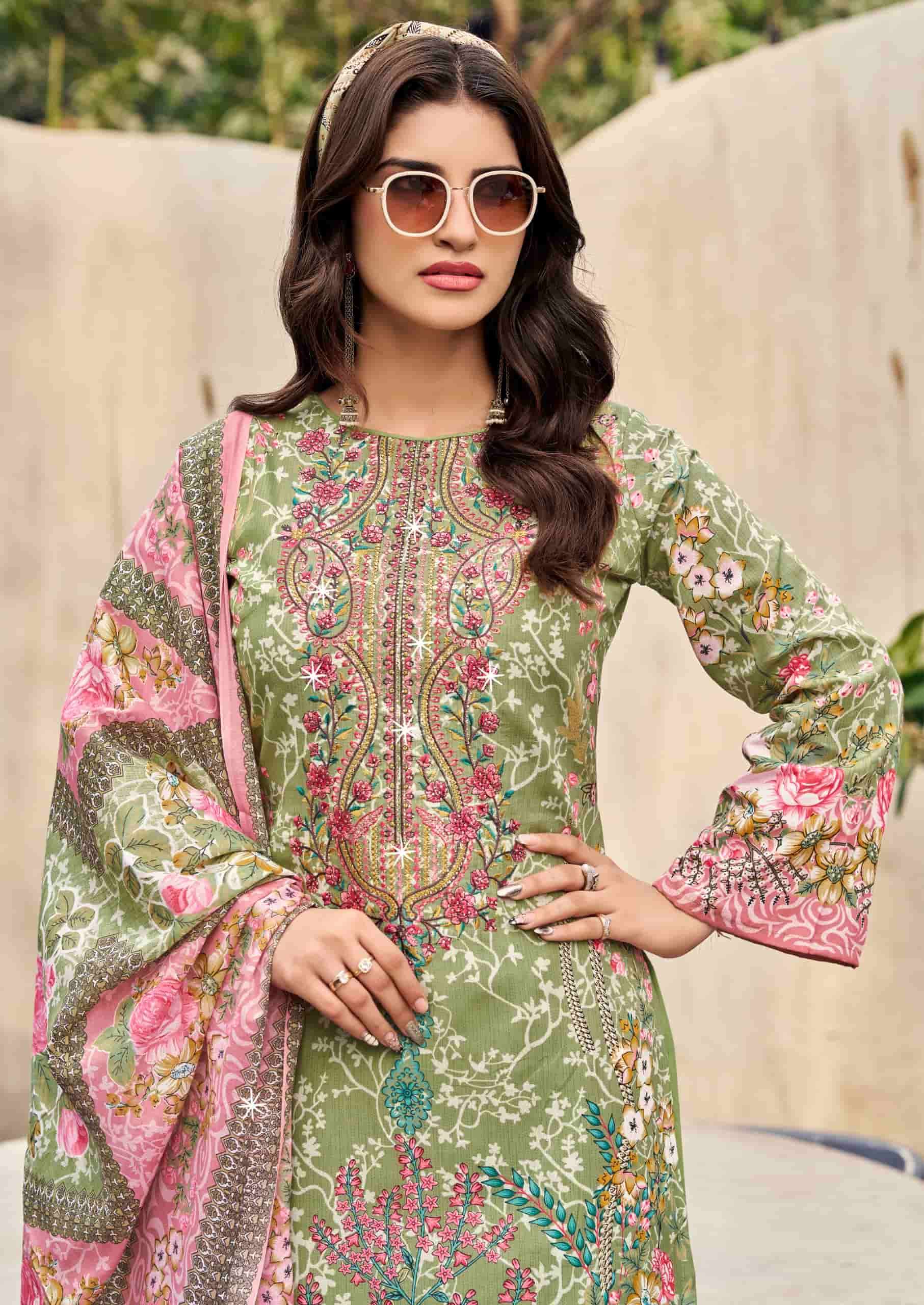 Vandana Fashion Nagina Vol 12 Unstitch Cotton Dress Material view 15