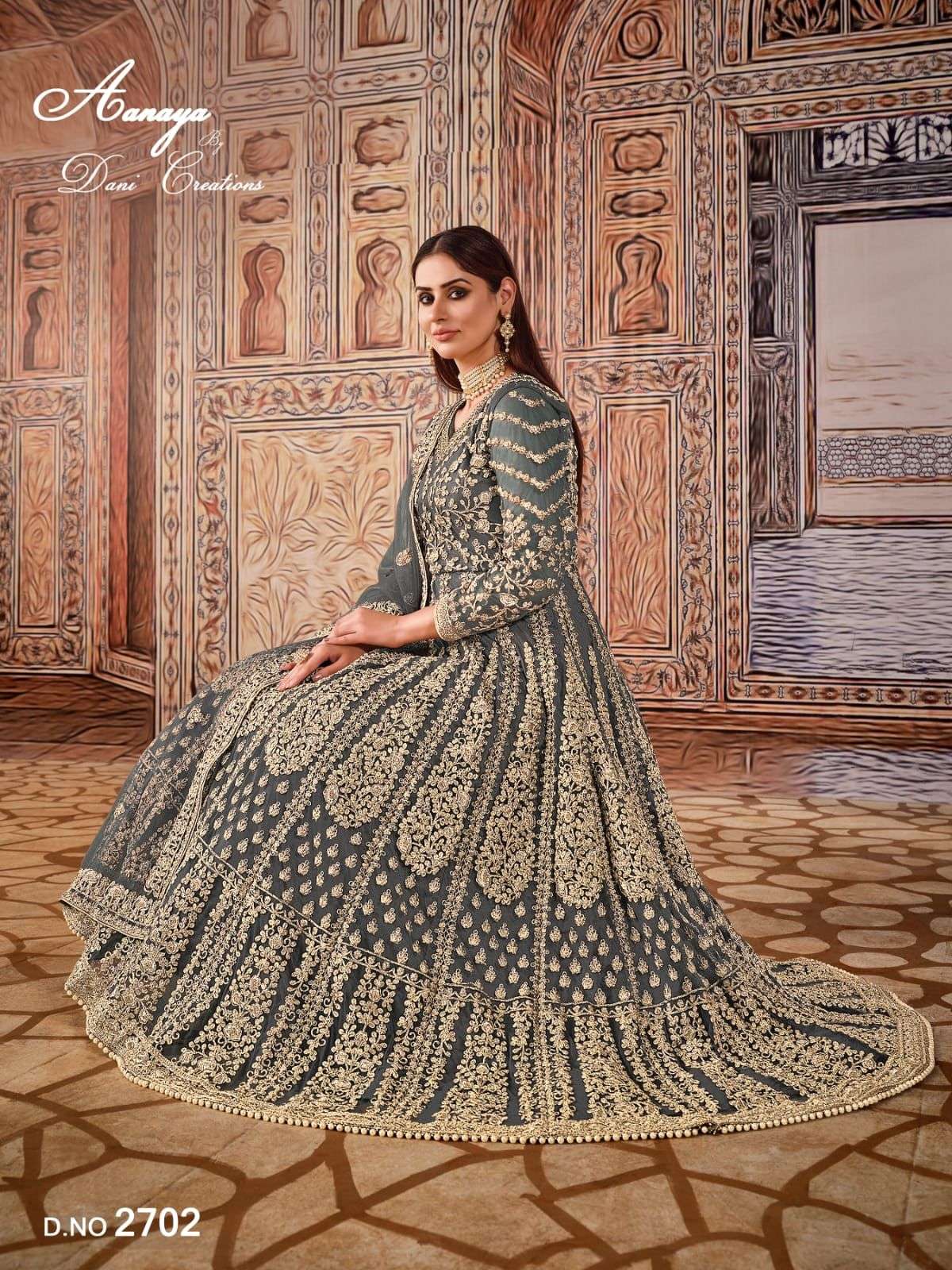 Aanaya Vol 127 Designer Work anarkali Salwar Kameez view 2