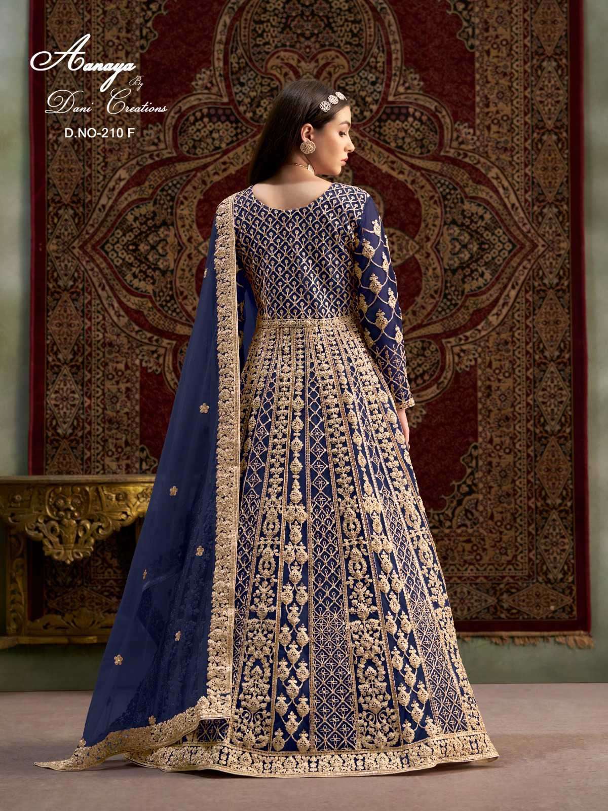 Aanaya Vol 210 Heavy Designer Bridal Wear Dress view 7
