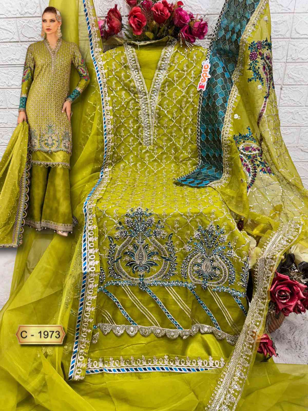 Fepic C 1973 Colors Pakistani Salwar Suit Collection At Price view 6