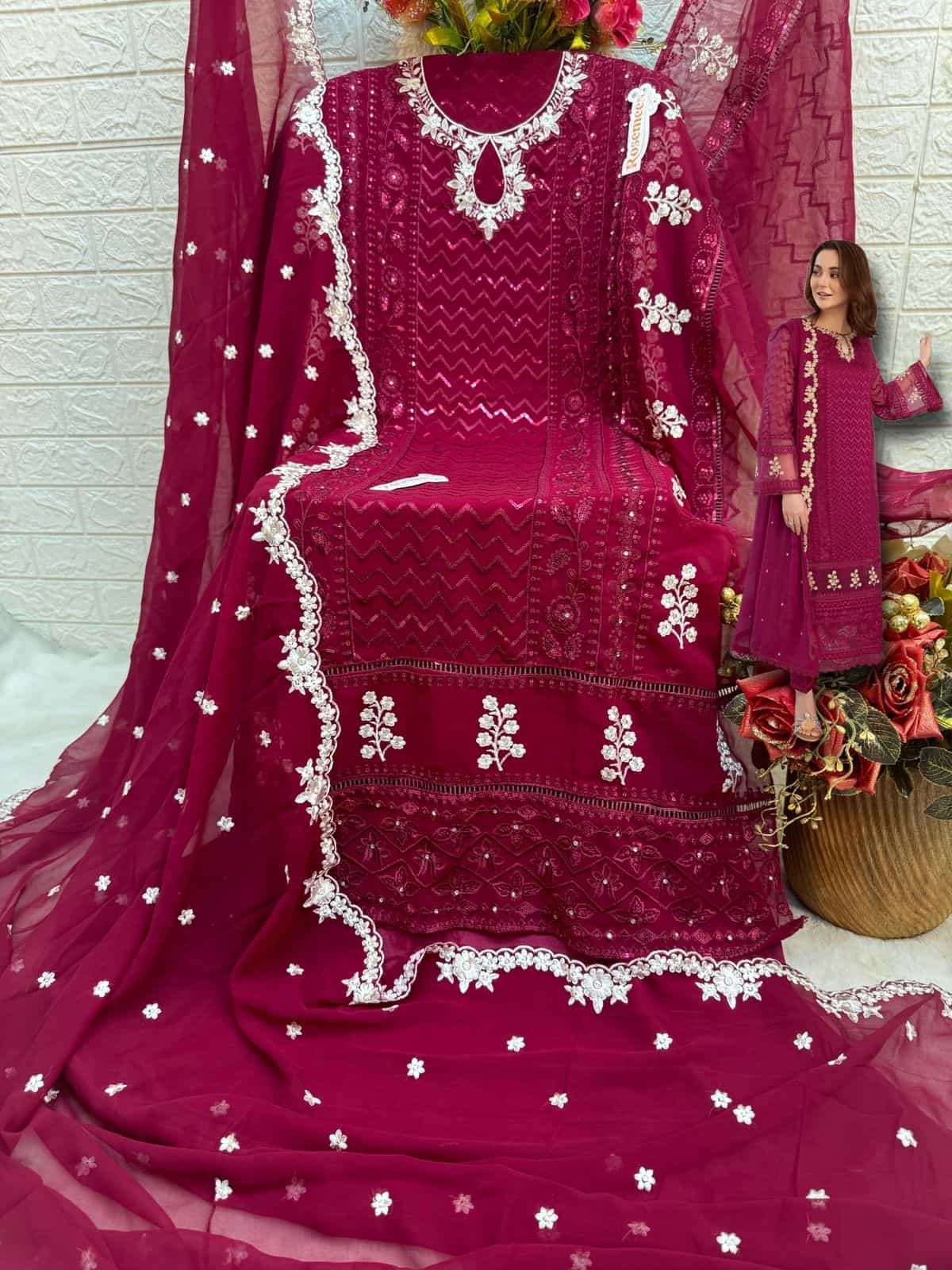 Fepic Rosemeen Designer Pakistani Salwar Suit view 2
