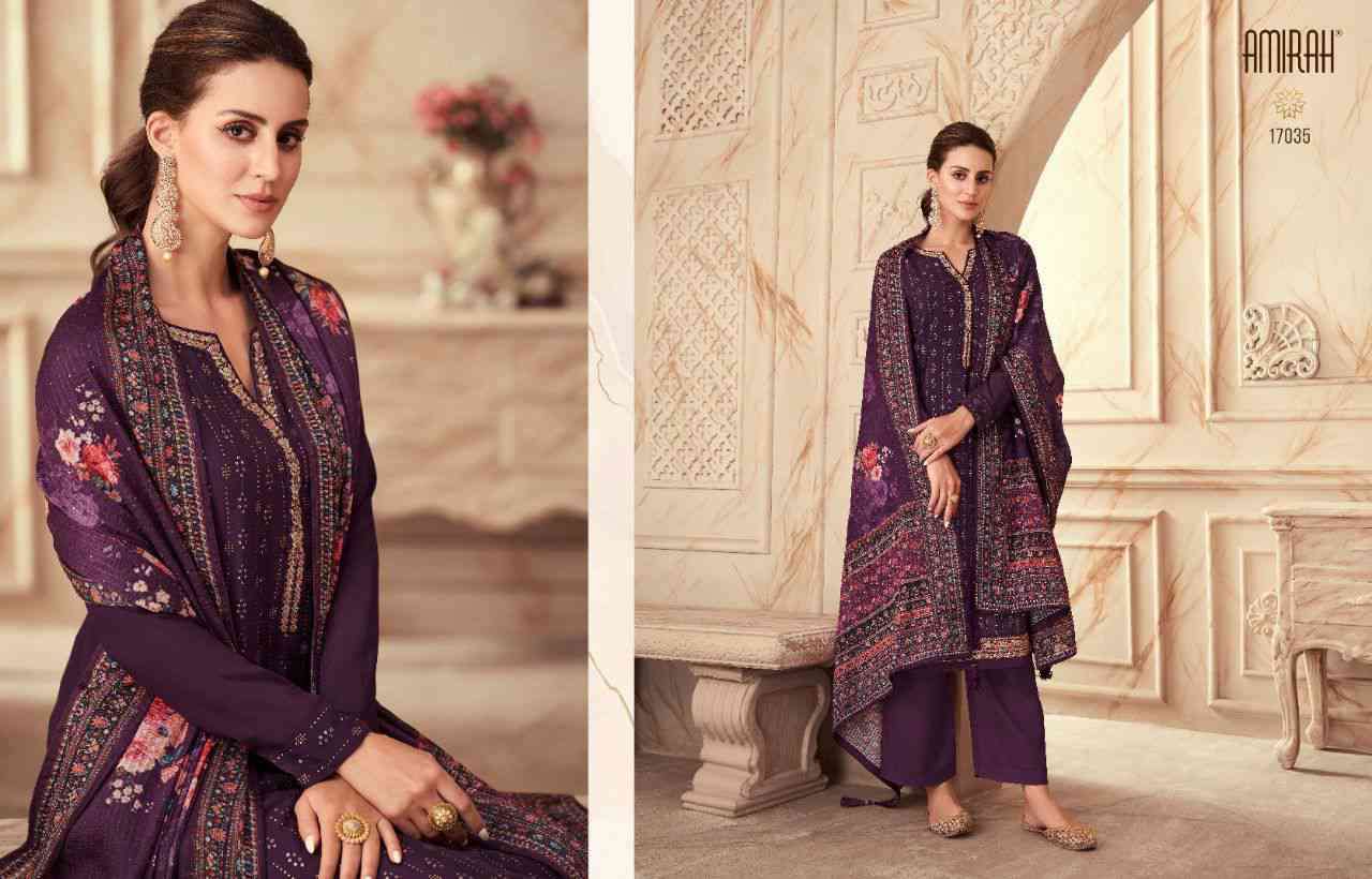 Amirah Libas Festive Collection Silk Salwar Suit New Collection view 6