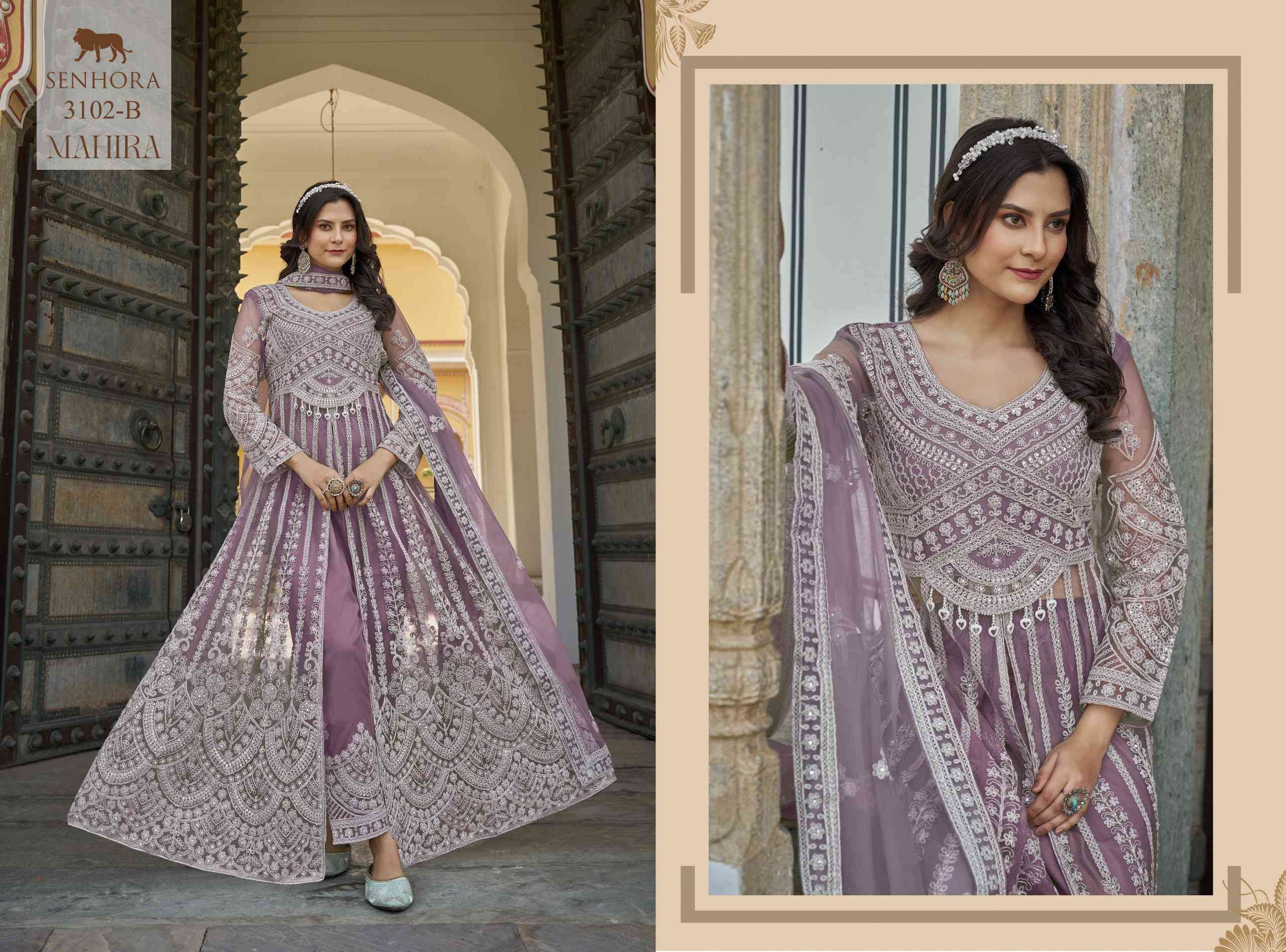 Senhora Mahira 3102 Colors Anarkali Style Salwar Suit view 4