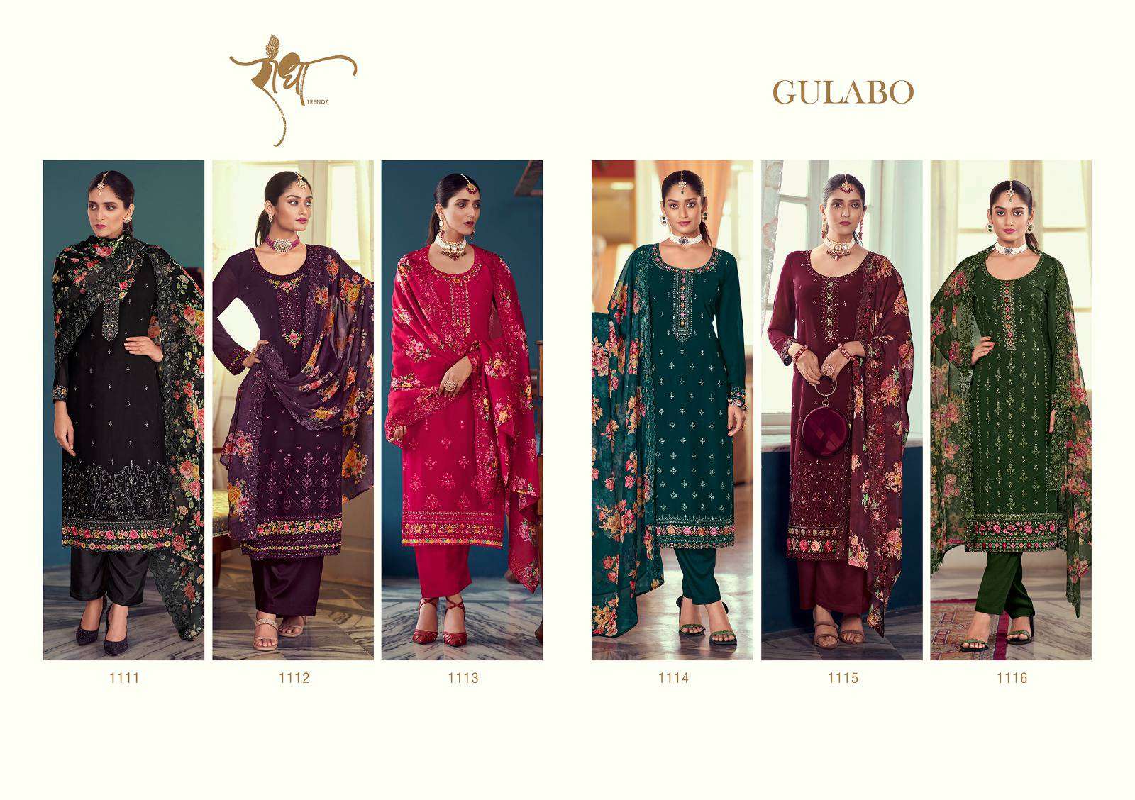 Radha Trendz Gulabo Fancy Straight Designs Salwar Suit view 18