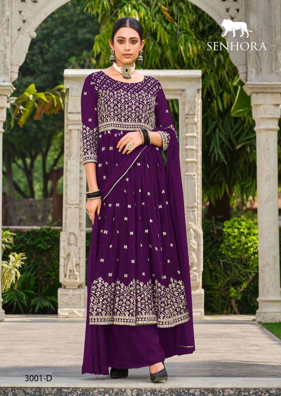 Senhora Rumana 3001 Colors Designer Nayra Style Dress Festive Collection view 11