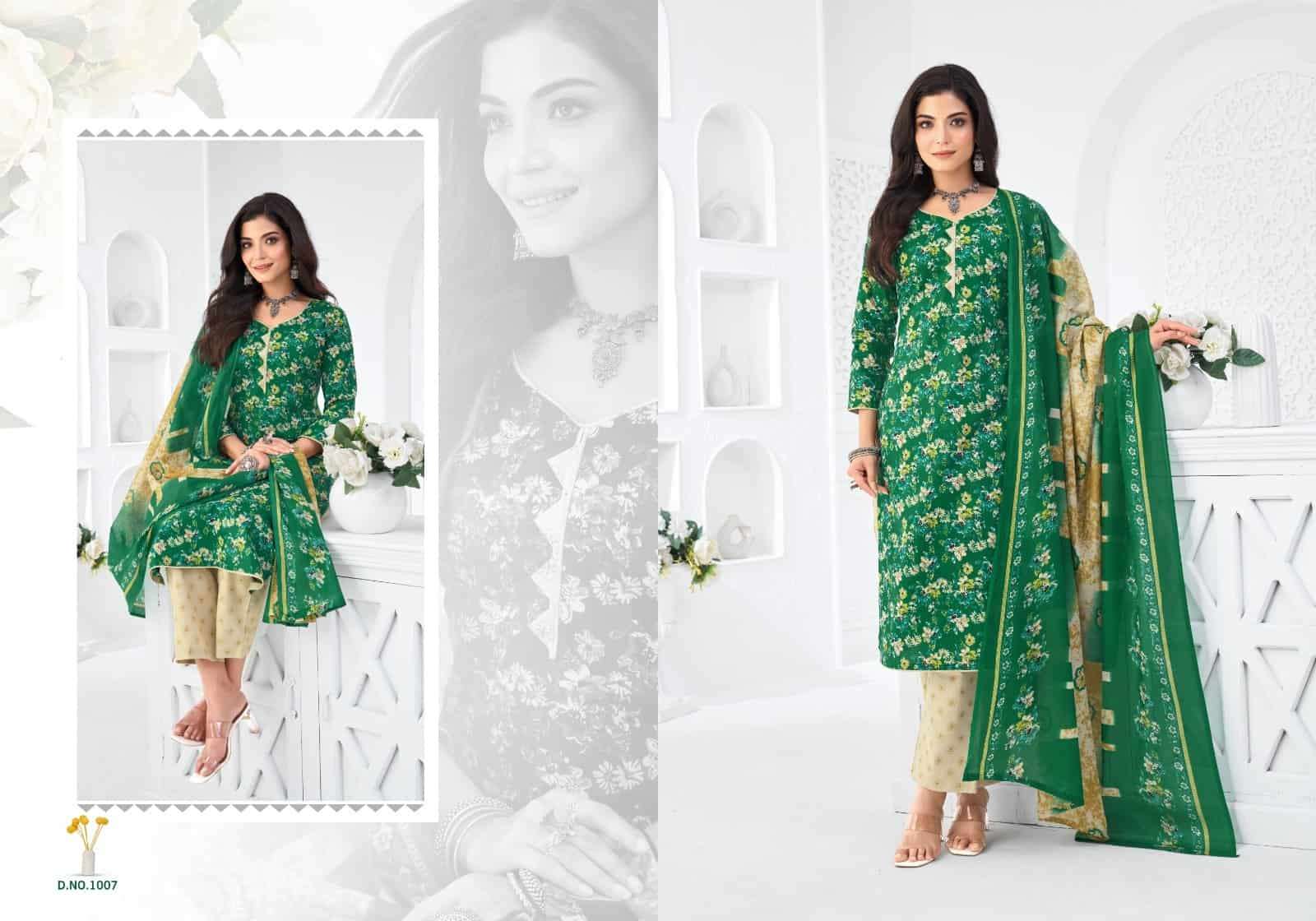 Darmi Vaani Vol 2 Pure Cotton Dress Material Best view 4