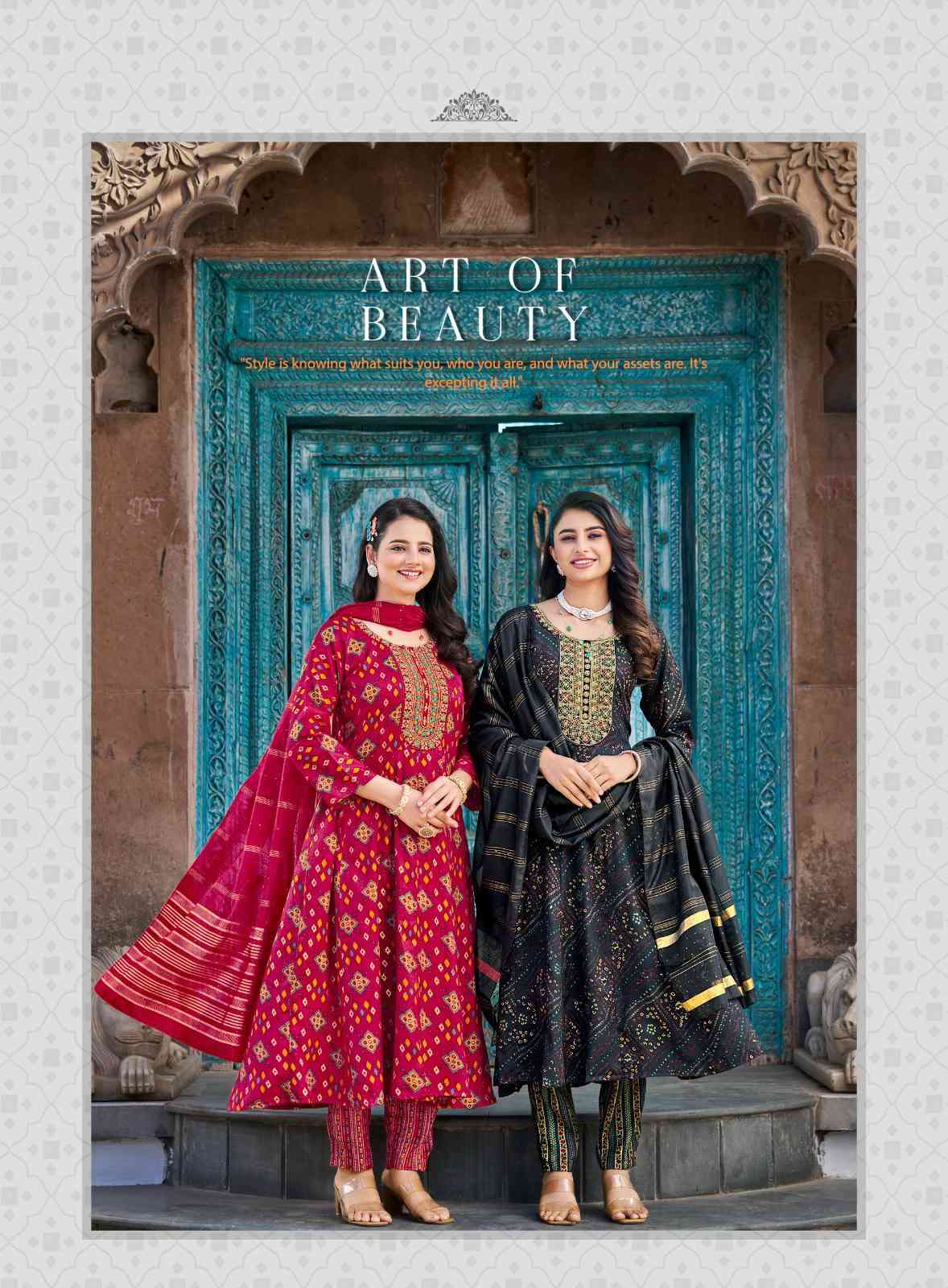 Radhika Swara Fancy Anarkali 3-Piece Suit view 6
