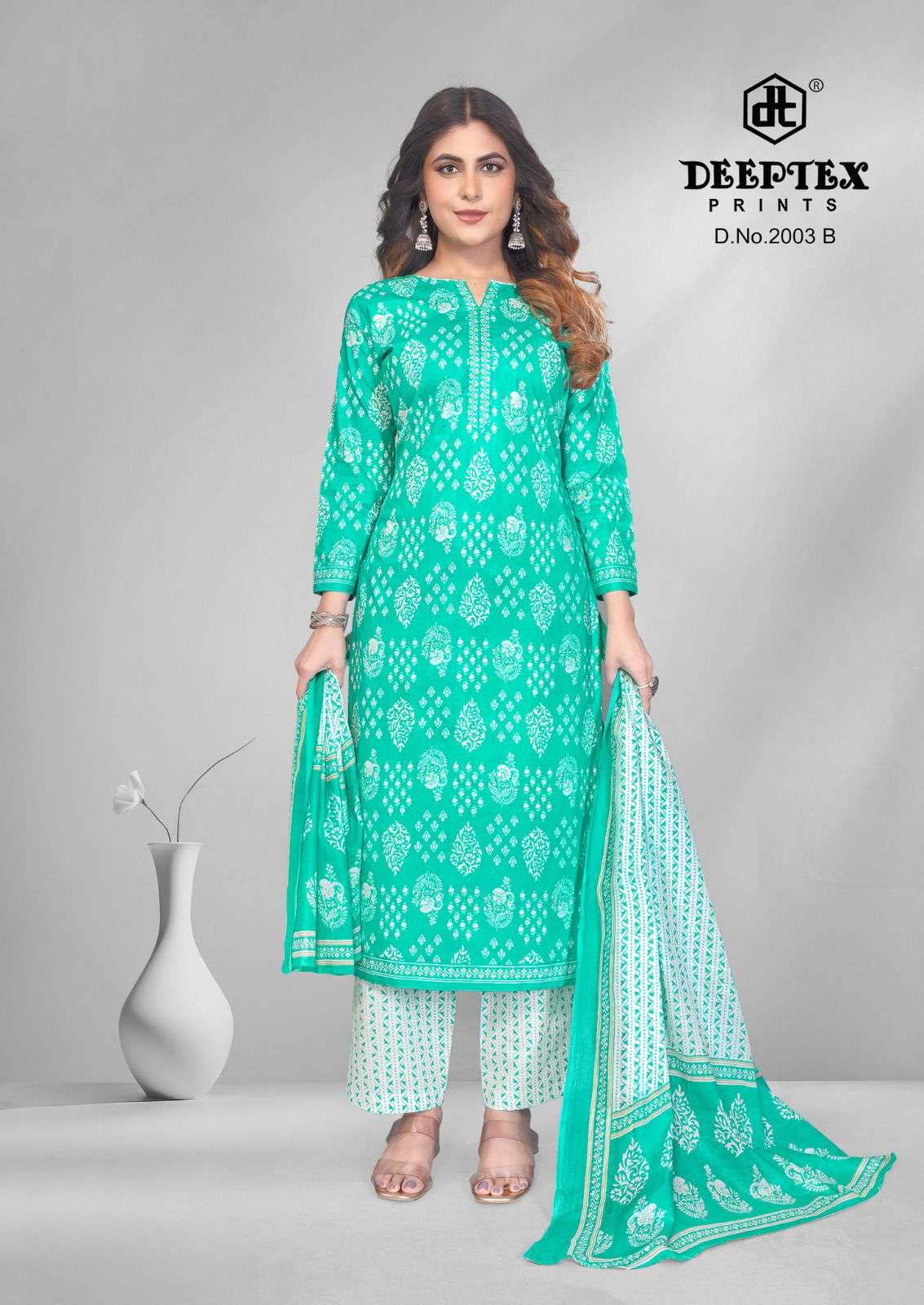 Deeptex 4 Colour Vol 2 Premium Wear Cotton Dress view 11