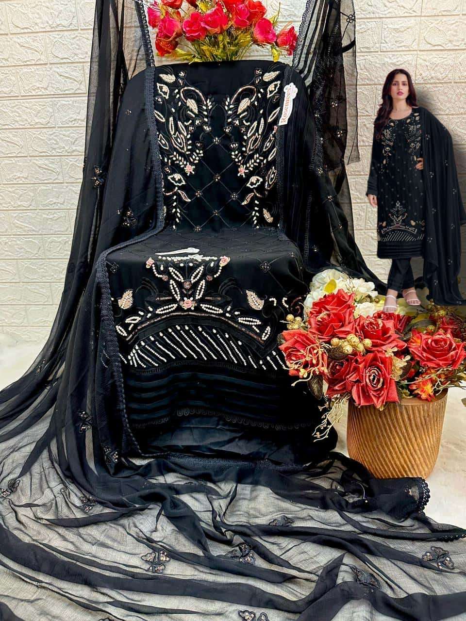 Fepic C 1665 Colors Festive Wear Style Heavy Designer Pakistani Suit Wholesalers view 8