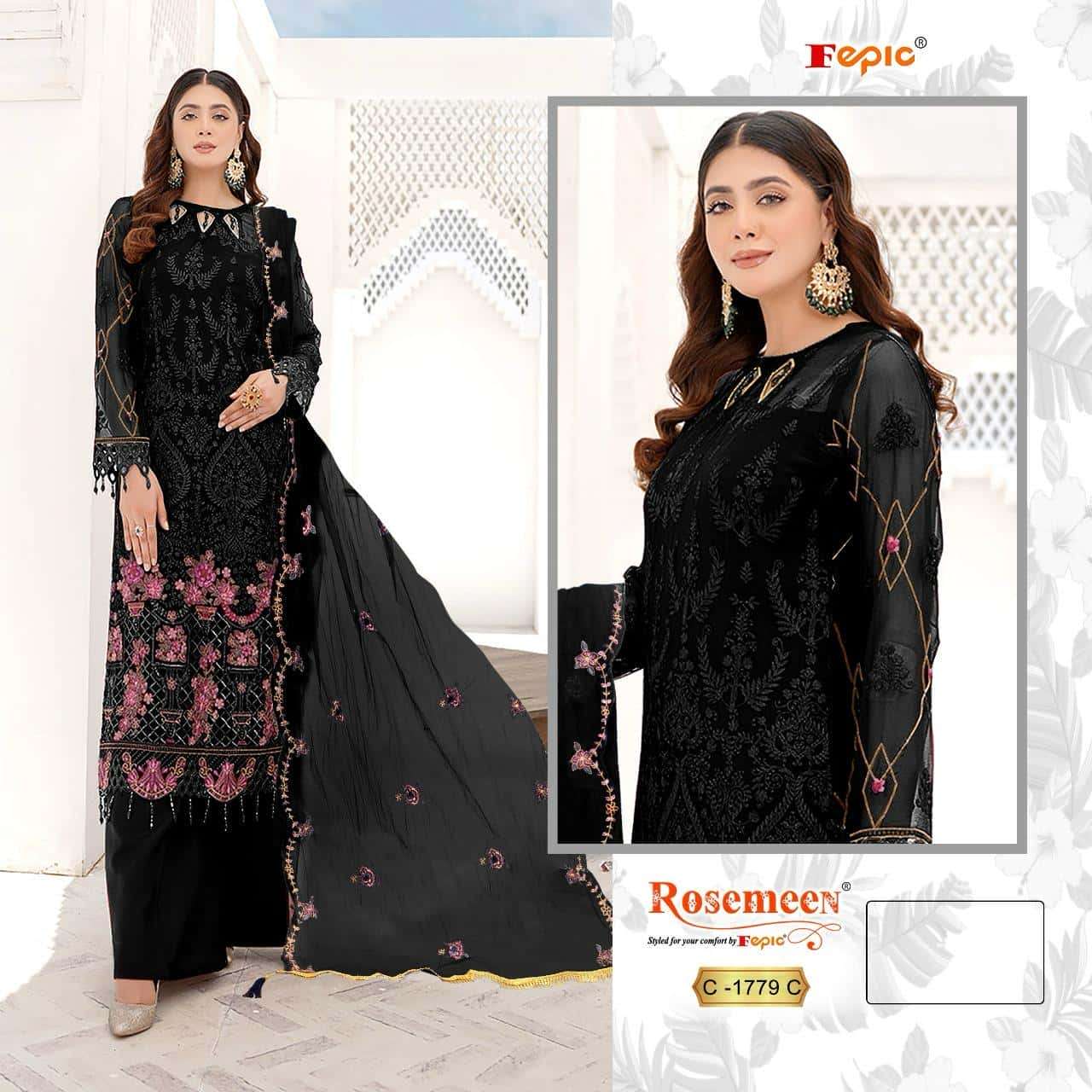 Fepic C 1779 C Party Wear Style Designer Pakistani Dress Collection