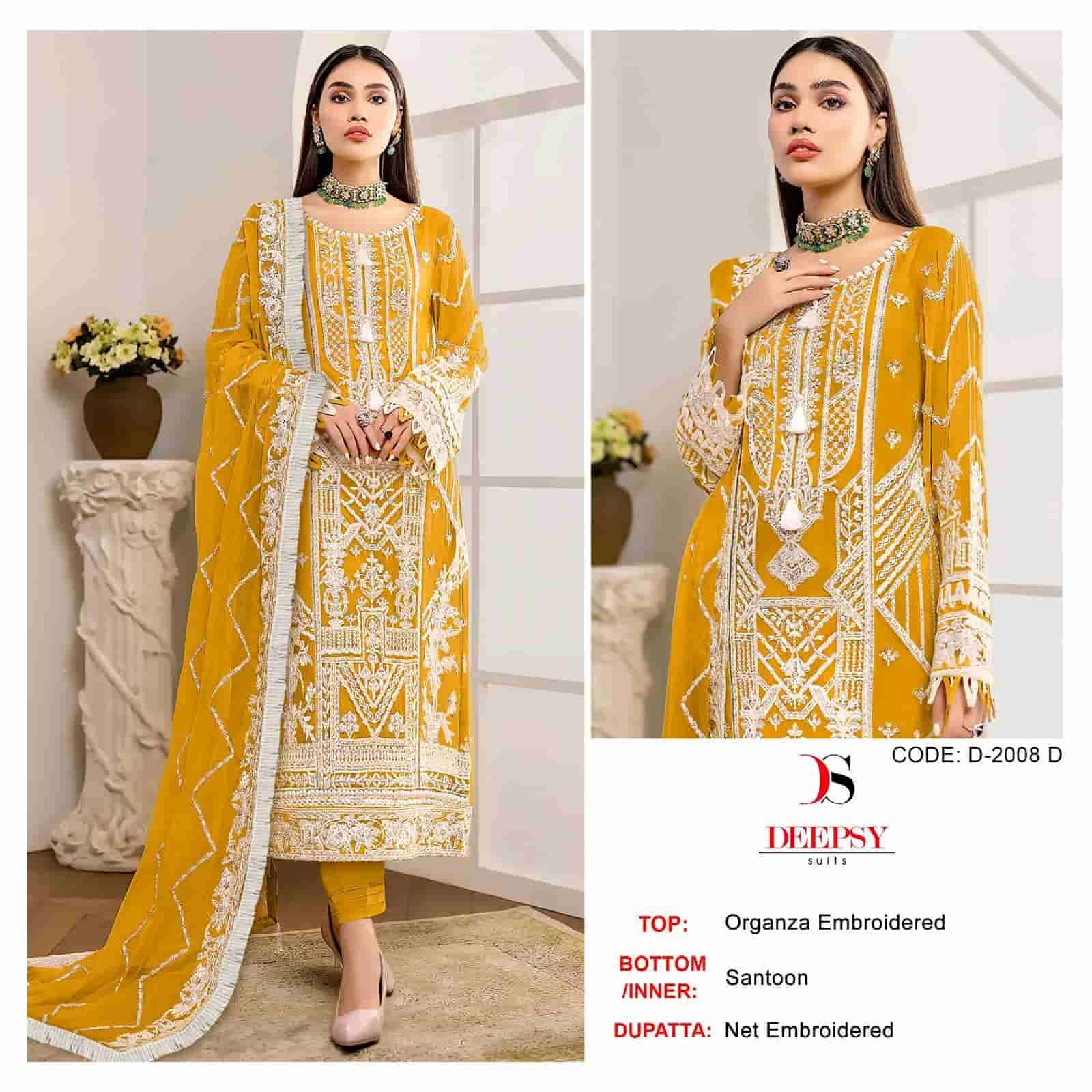 Deepsy D 2008 Colors Designer Style Pakistani Party Wear Suit view 4
