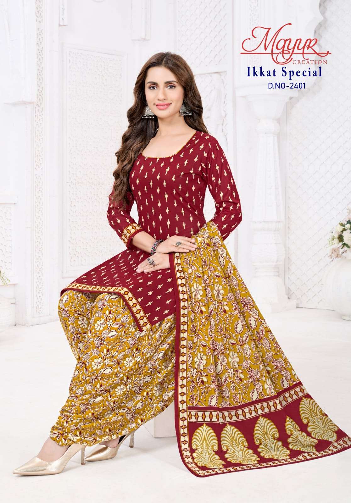Mayur Ikkat Special Vol 24 Premium Wear Cotton Suit view 9