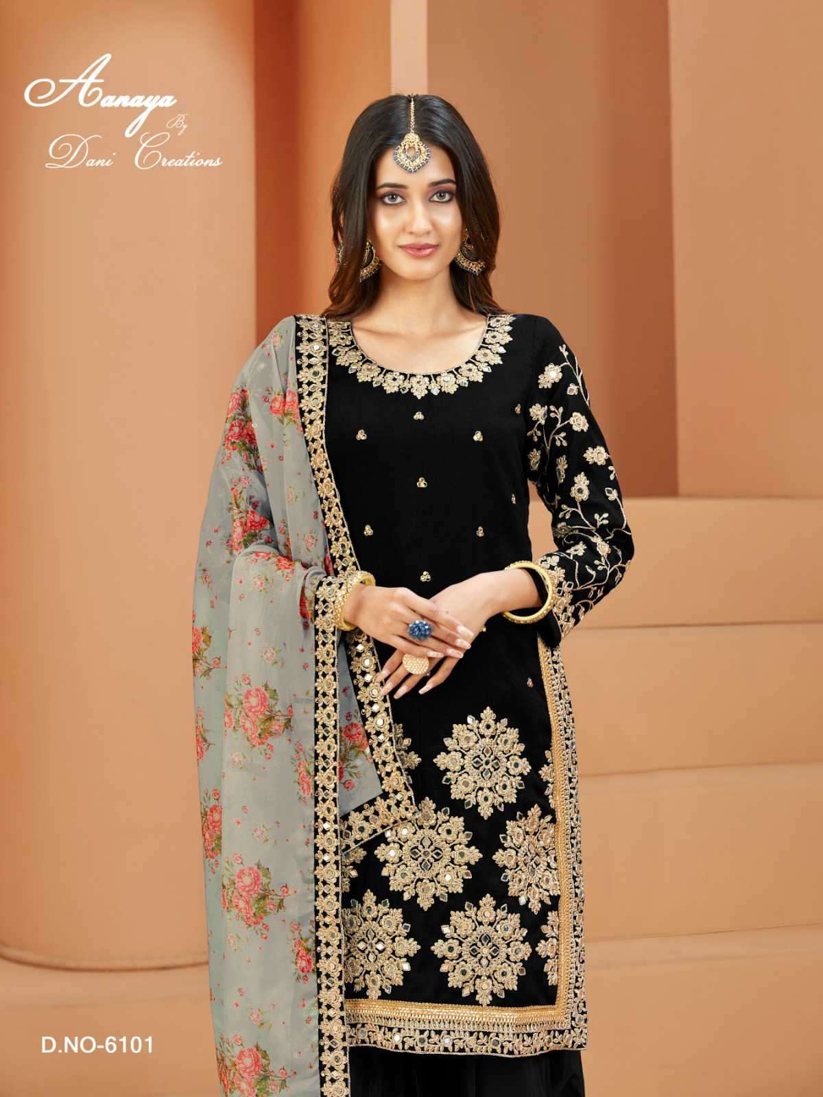 Aanaya Vol 161 Festive Wear Designer Silk Dress New Arrivals view 5