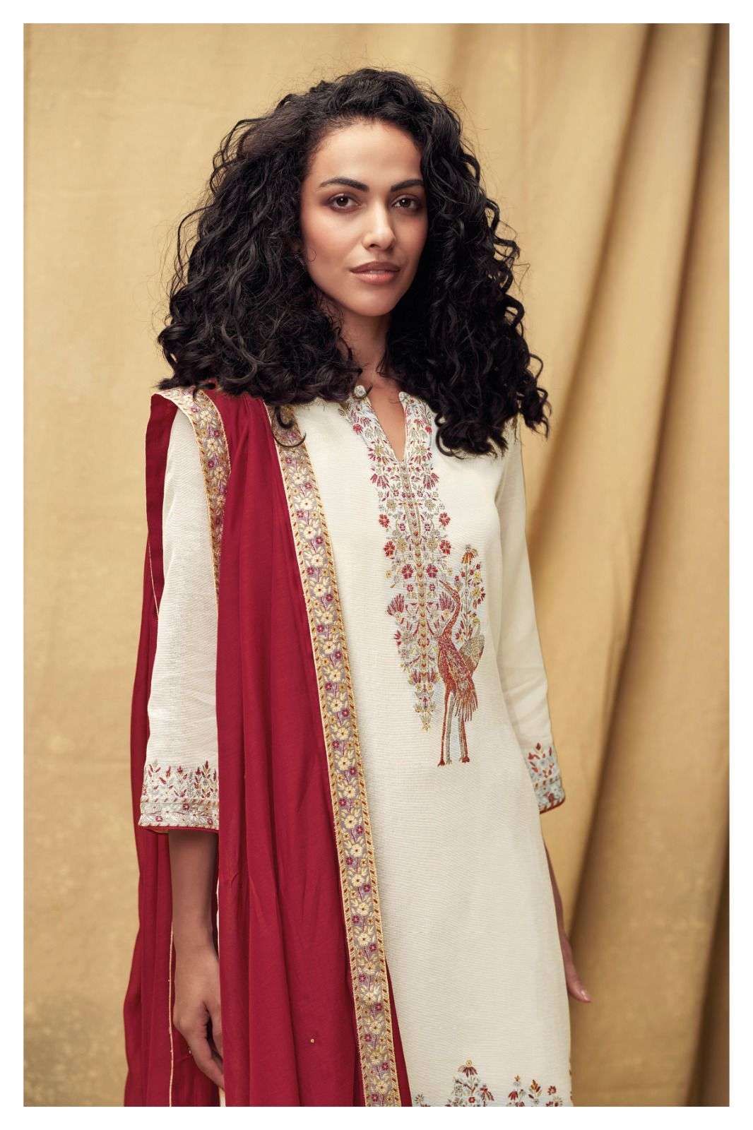 Ganga Balambika 1784 Tradition Style Partywear Ladies Suit Collection view 2