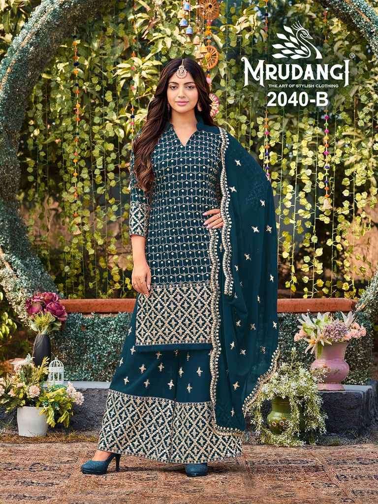Mrudangi Celebration 2040 Colour Edition Designer Festive Wear Dress view 4